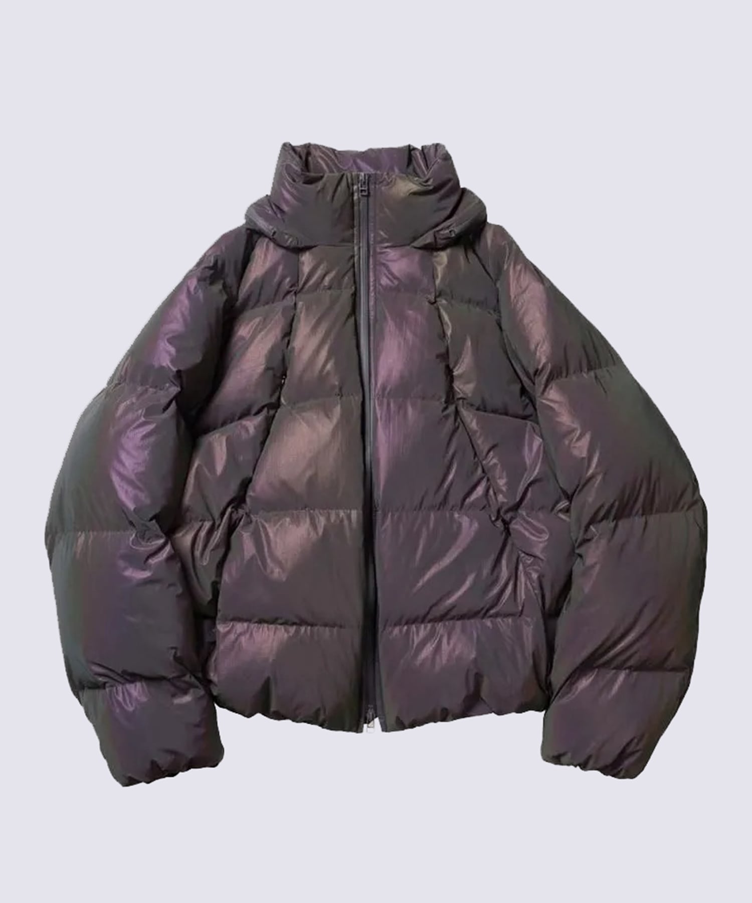 CURVY DOWN JACKET HOLO REFLECTIVE