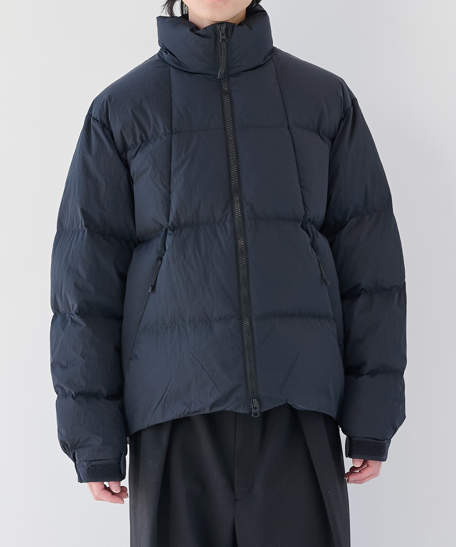 Ripple Nylon Down Jacket