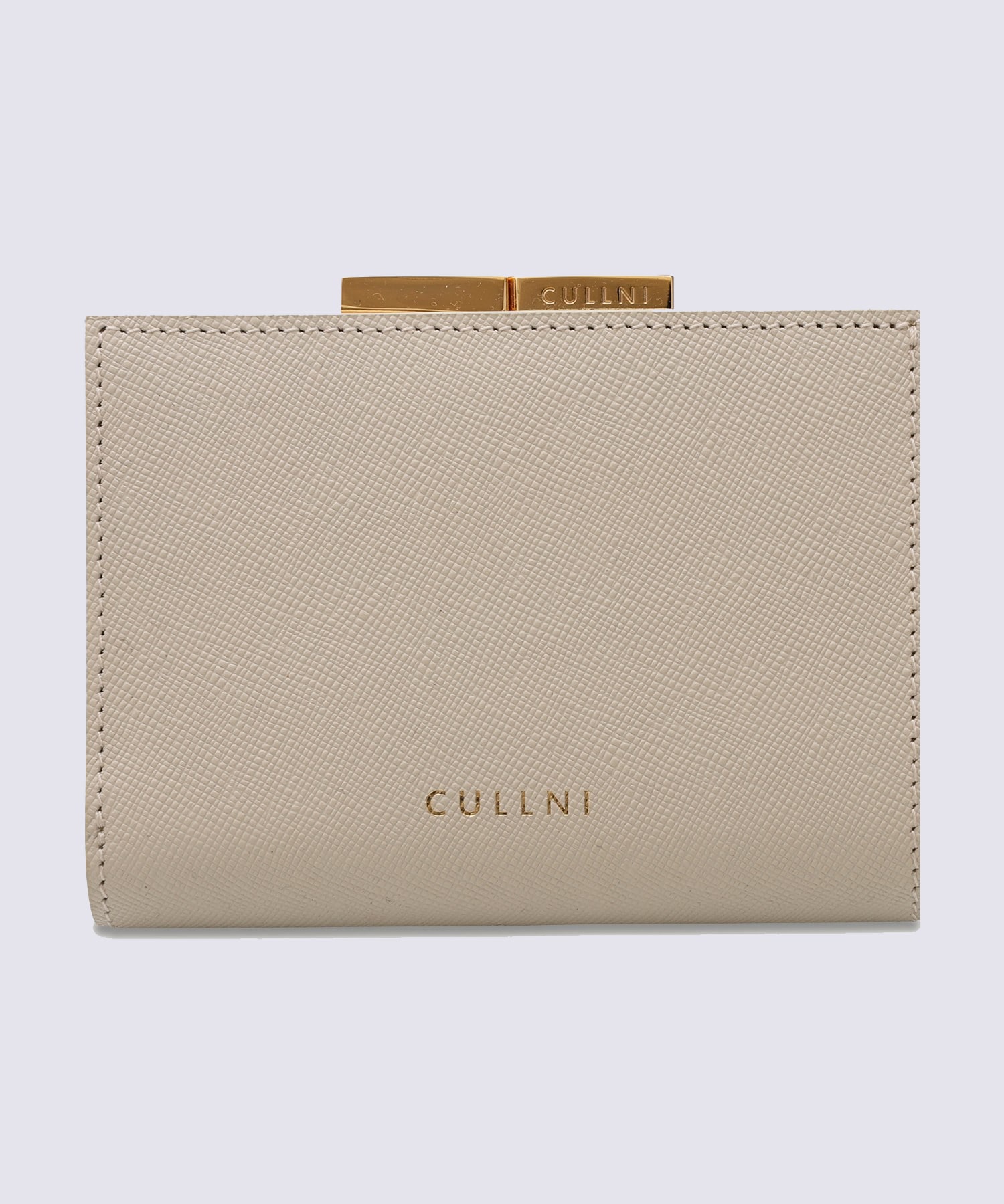 Leather Mini wallet With A Clasp