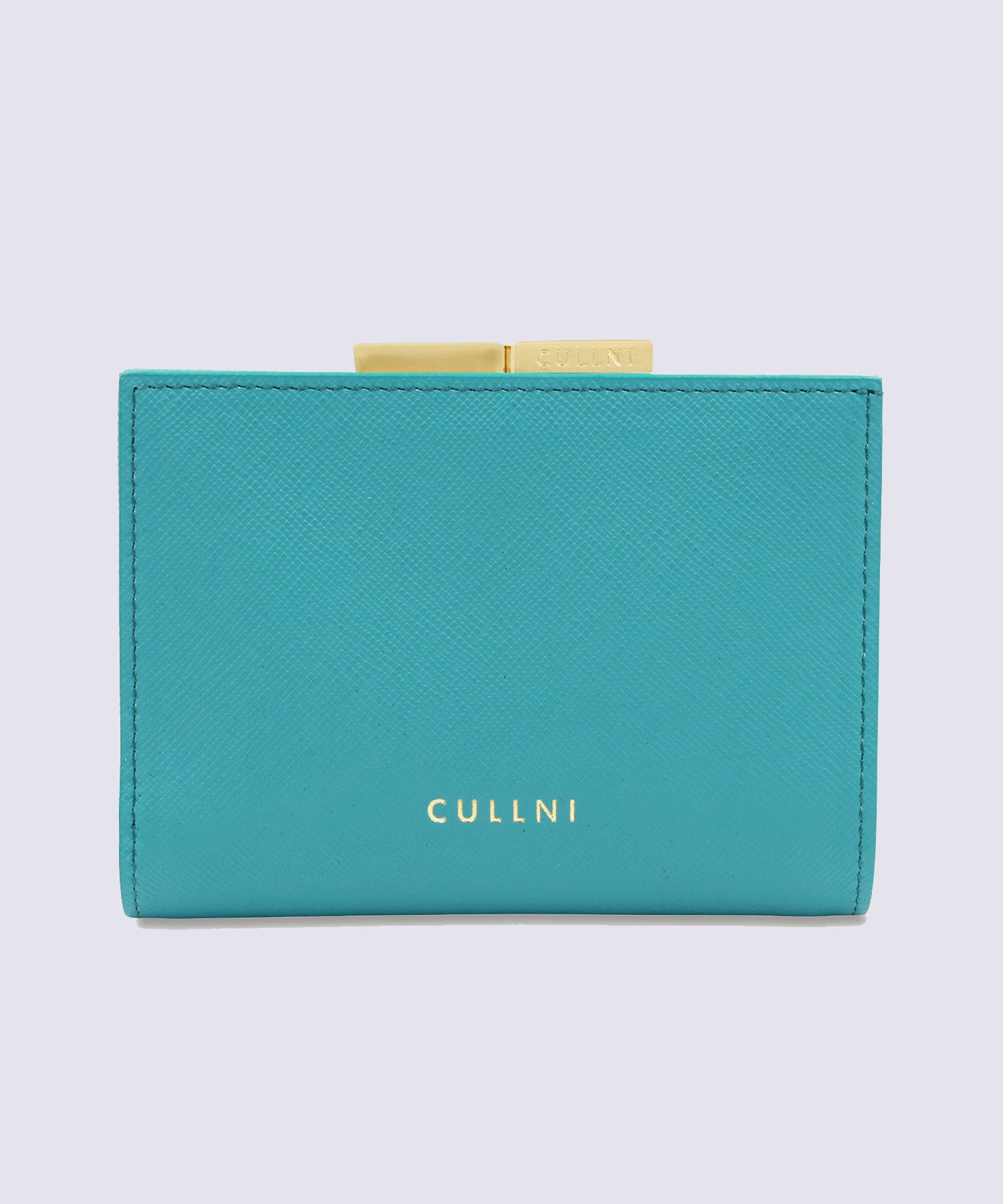 Leather Mini wallet With A Clasp