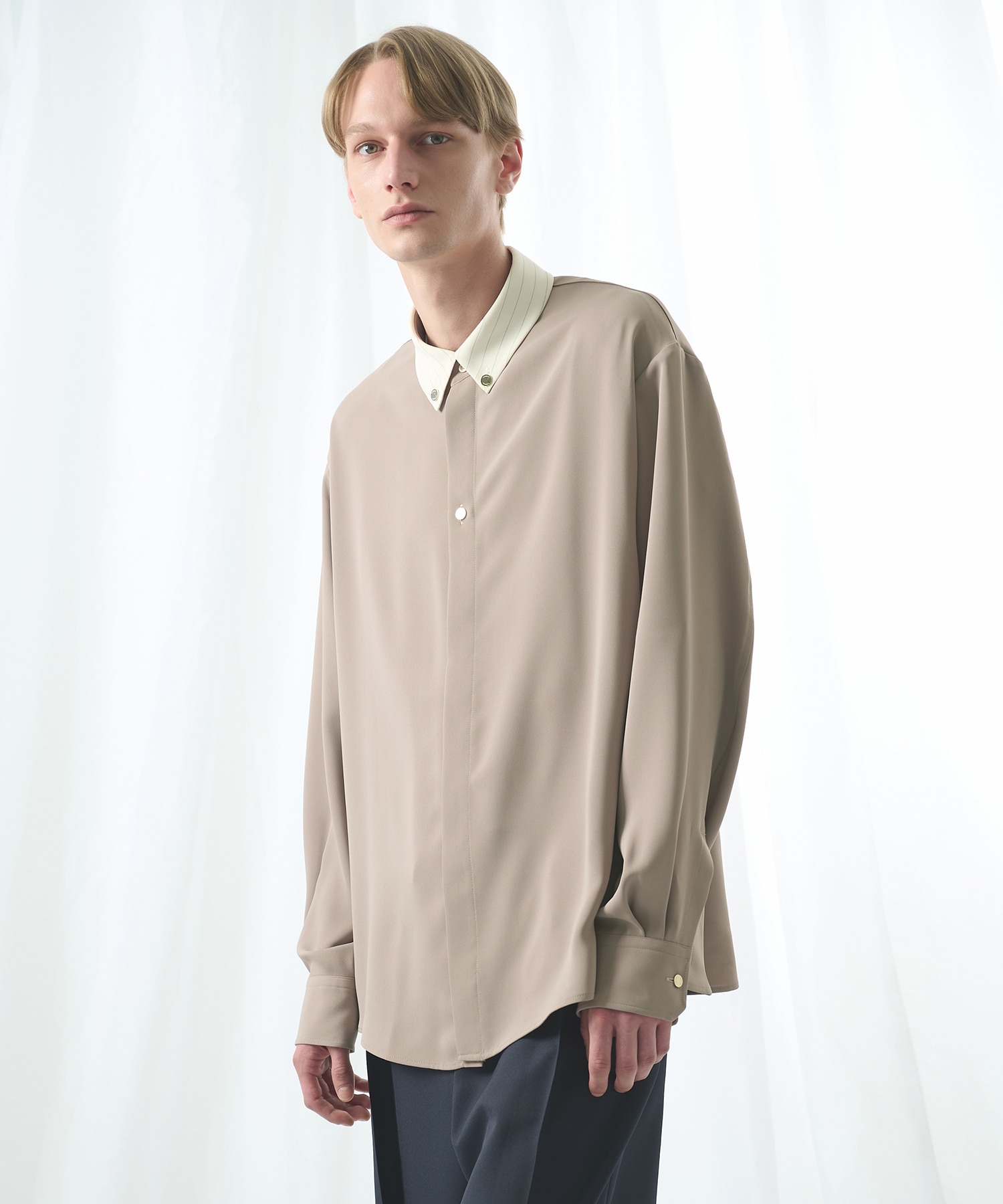 別注 Cleric Collar Shirt