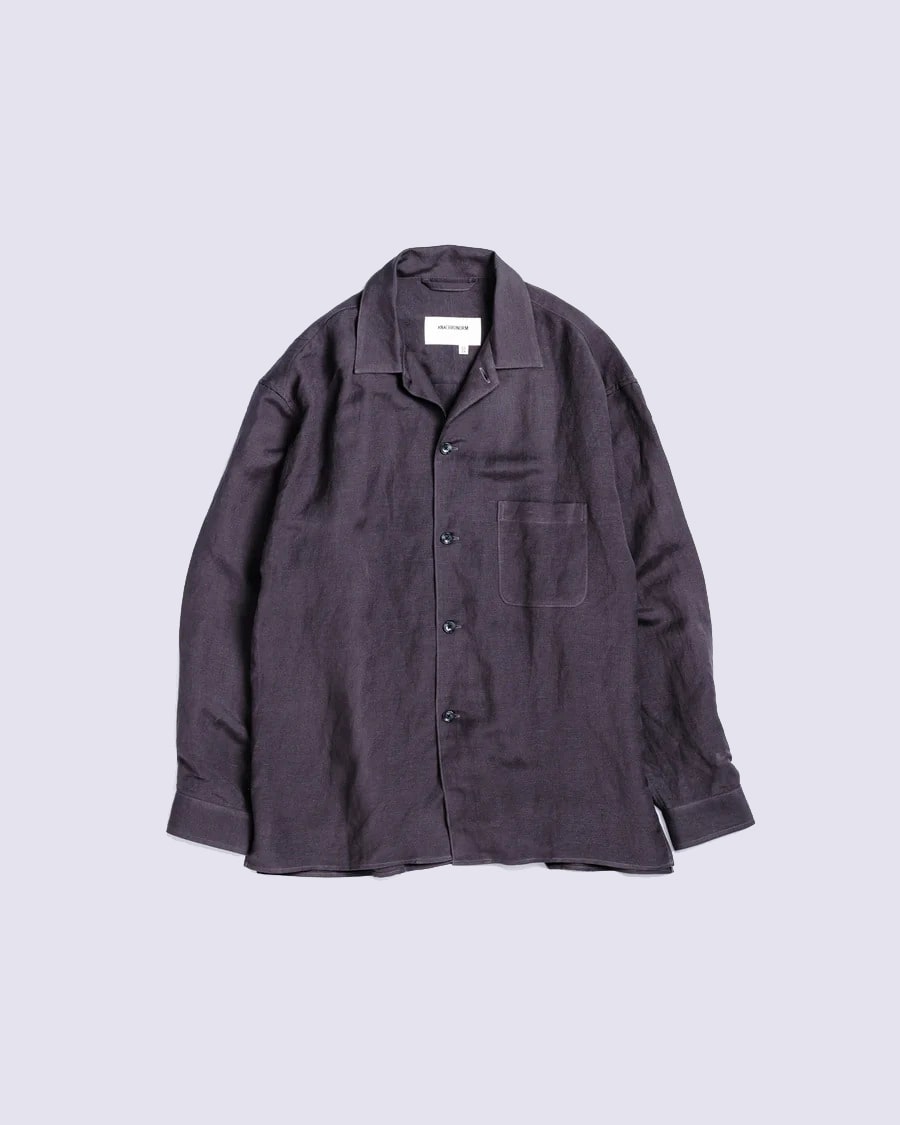 DRAPE LINE OPEN COLLOR SHIRTS