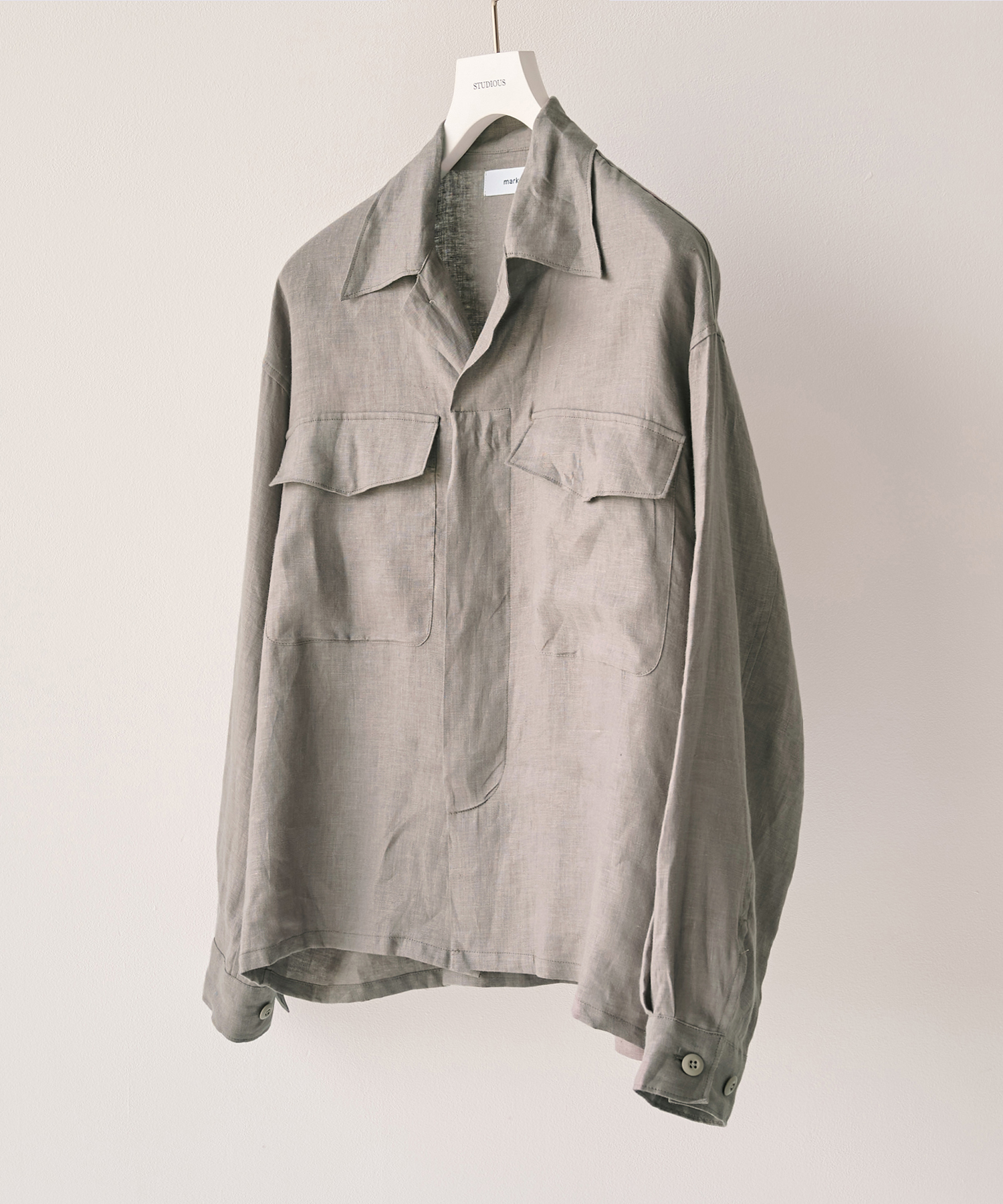別注 LINEN TROPICAL FATIGUE SHIRT