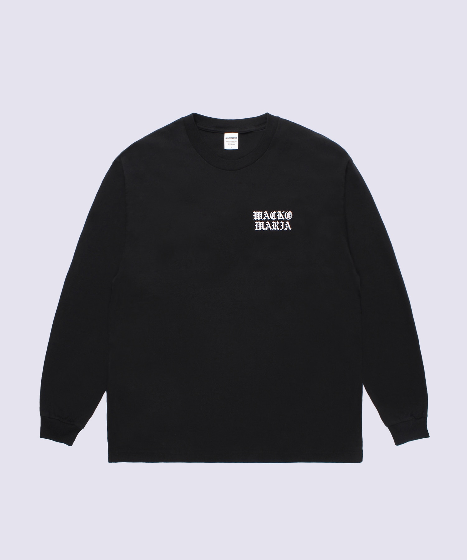 WASHED HEAVY WEIGHT CREW NECK LONG SLEEVE T-SHIRT ( TYPE-1 )