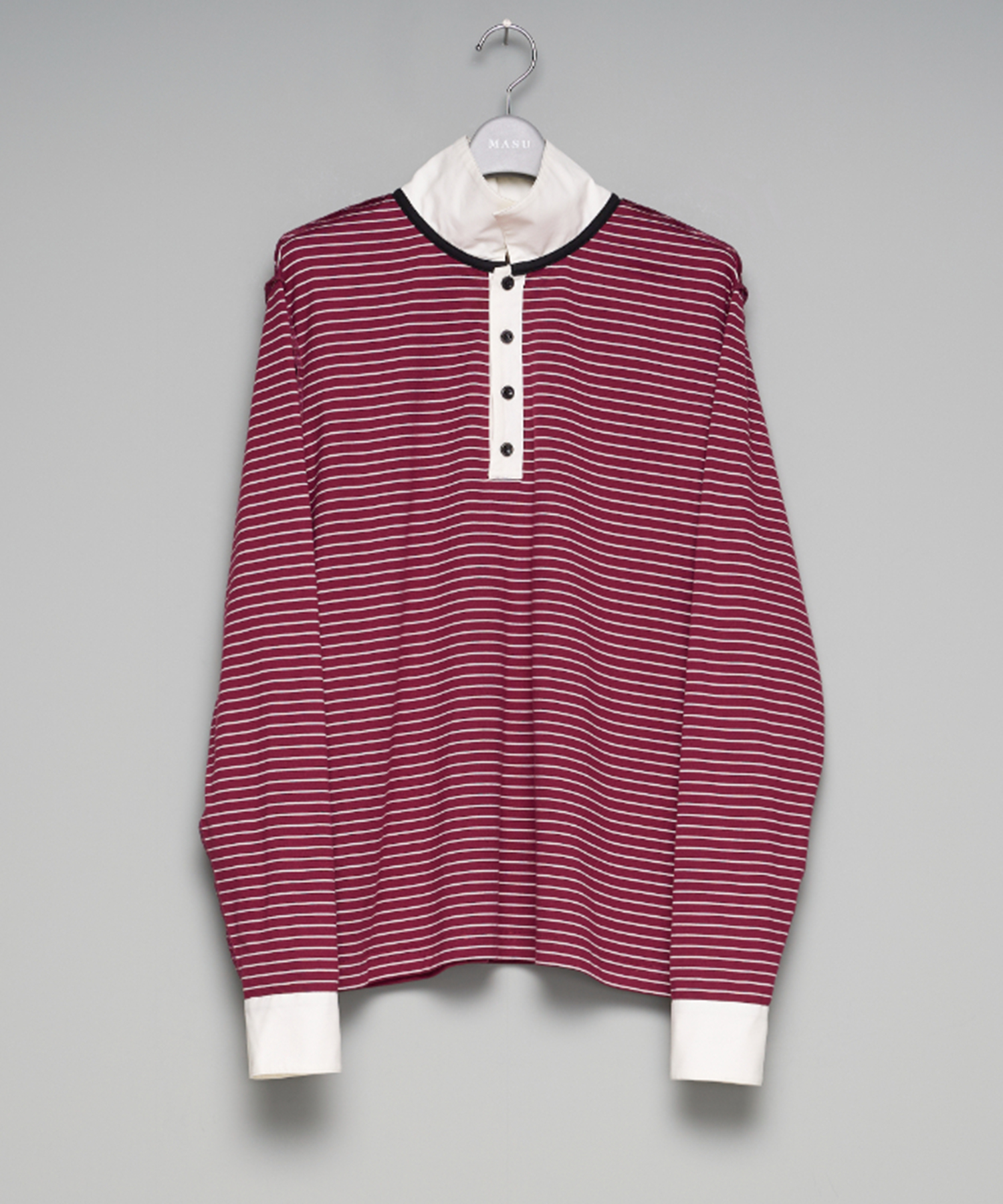 OPPOSITE STRIPE PULLOVER SHIRT