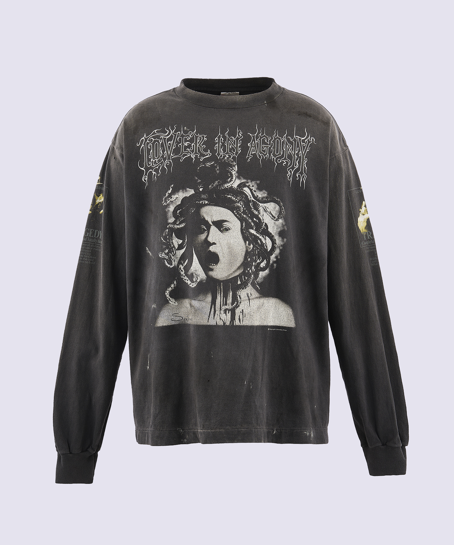 SM-MK8-0000-028/LS T-SHIRT/MEDUSA/BLACK