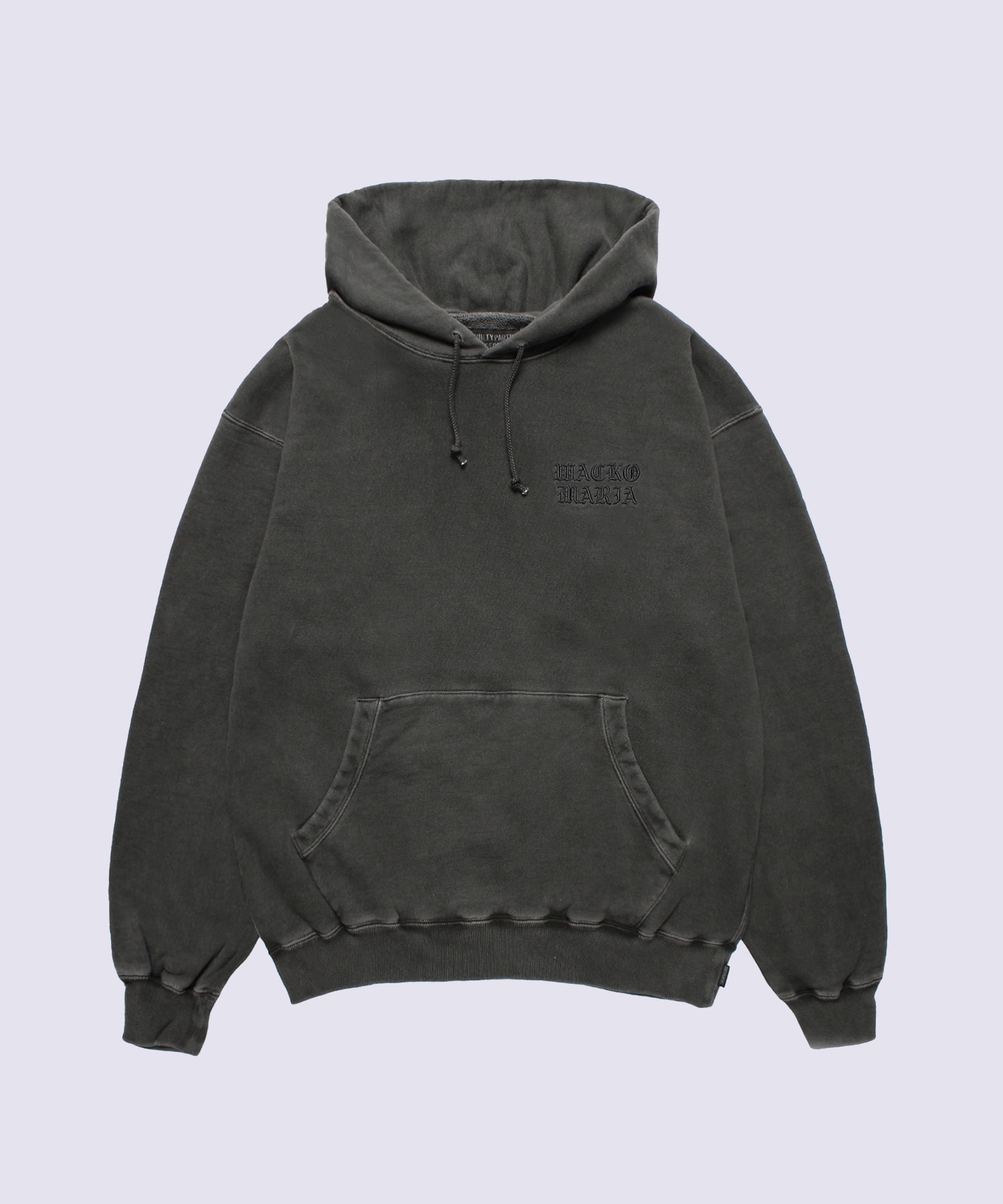 WASHED MIDDLE WEIGHT PULLOVER HOODED SWEAT SHIRT