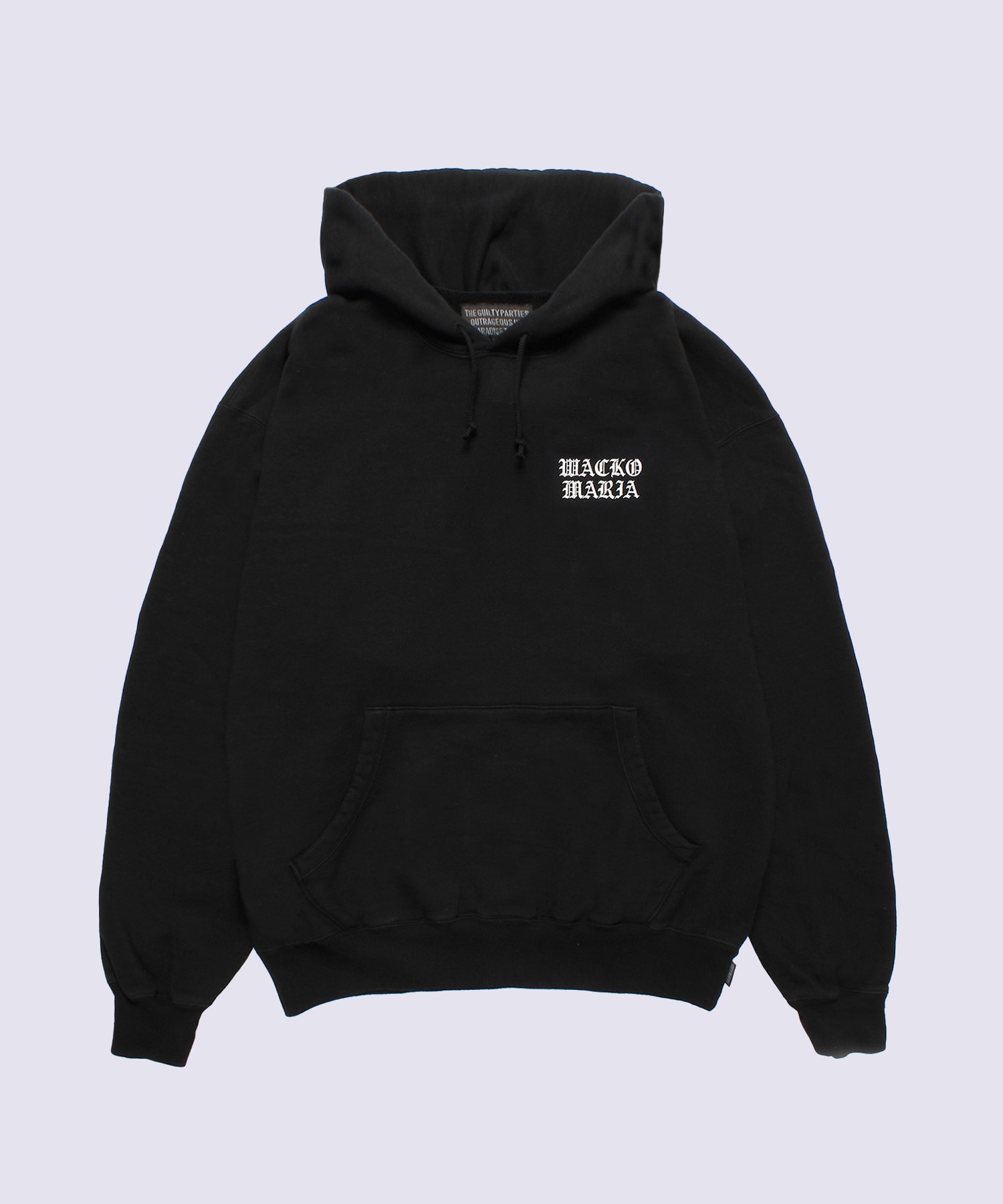 WASHED MIDDLE WEIGHT PULLOVER HOODED SWEAT SHIRT