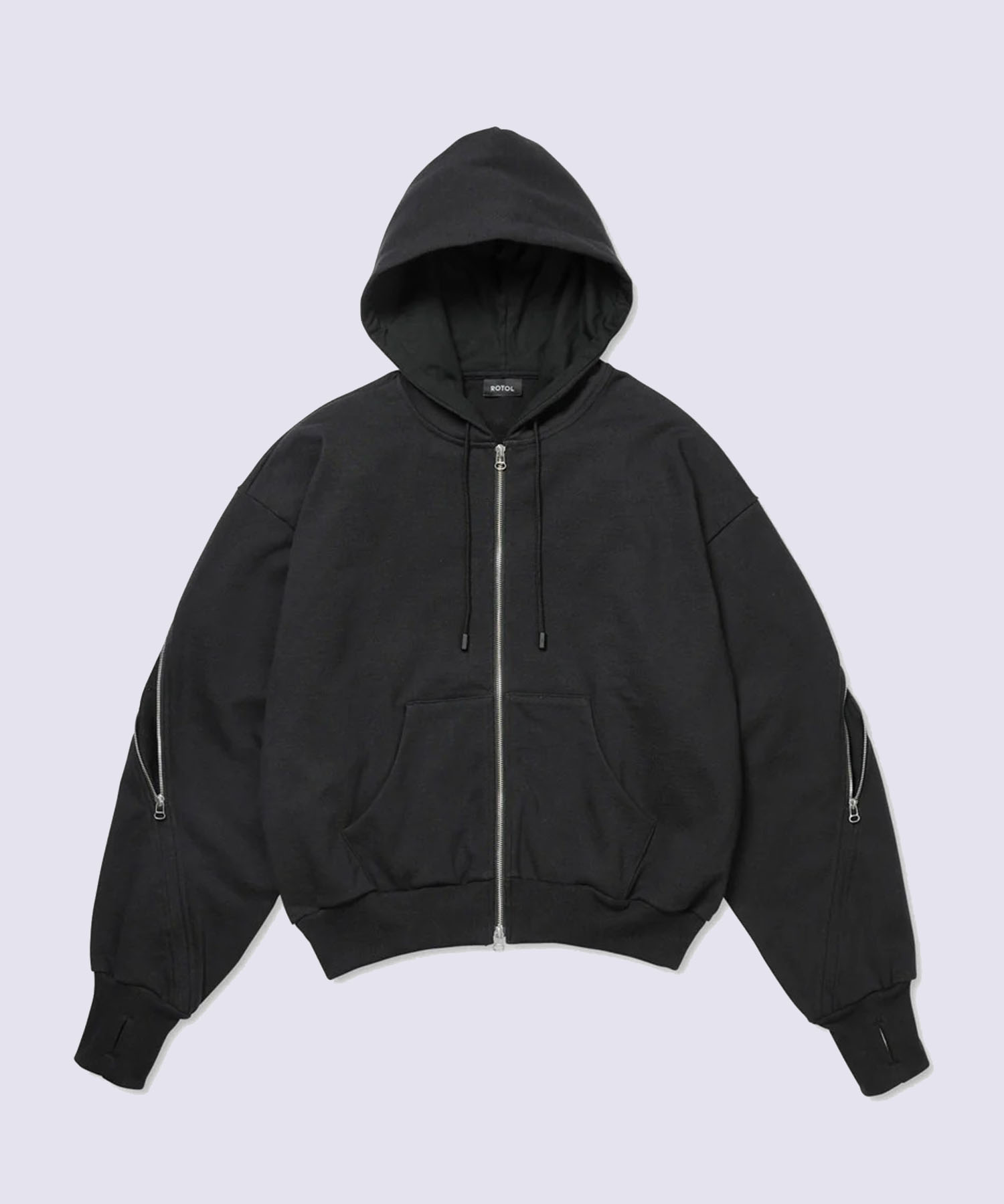 Ventilated Zip Hoodie