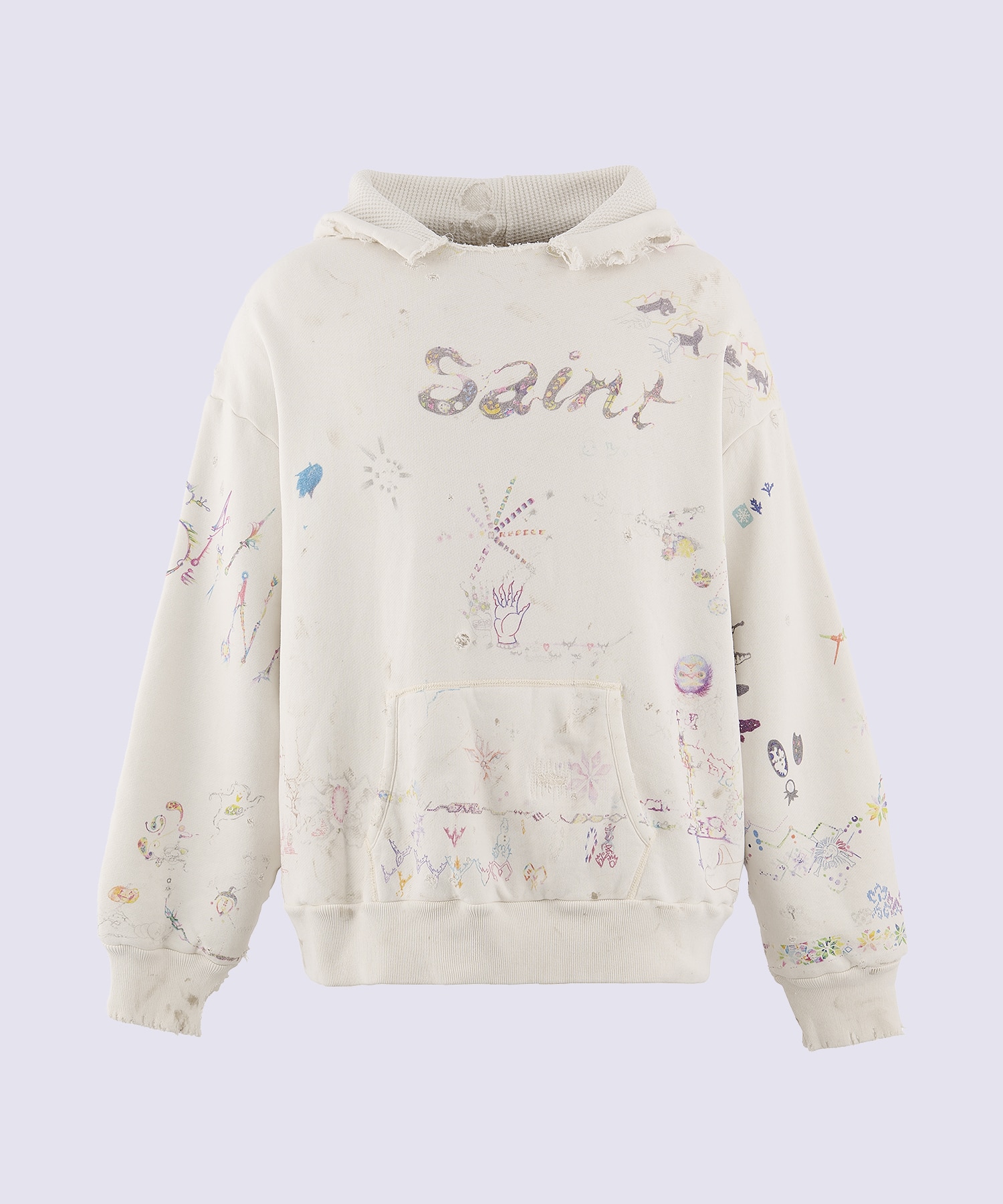 SM-MK8-0000-C17/COCO_DOUBLE FACE HOODIE/WHT