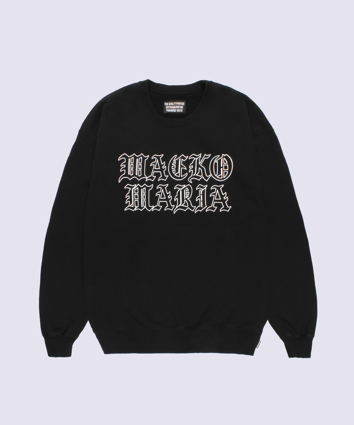 WASHED MIDDLE WEIGHT CREW NECK SWEAT SHIRT