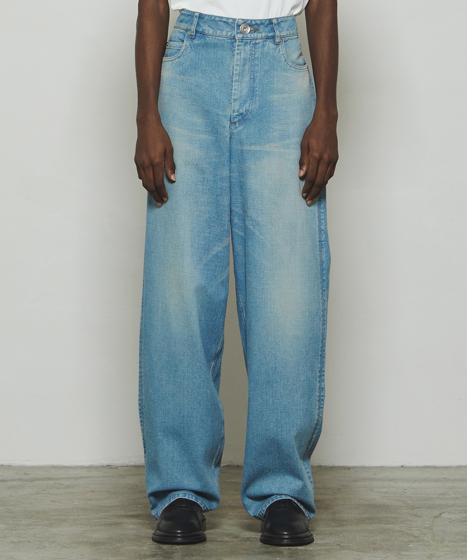 RERACS WIDE BALLEL DENIM