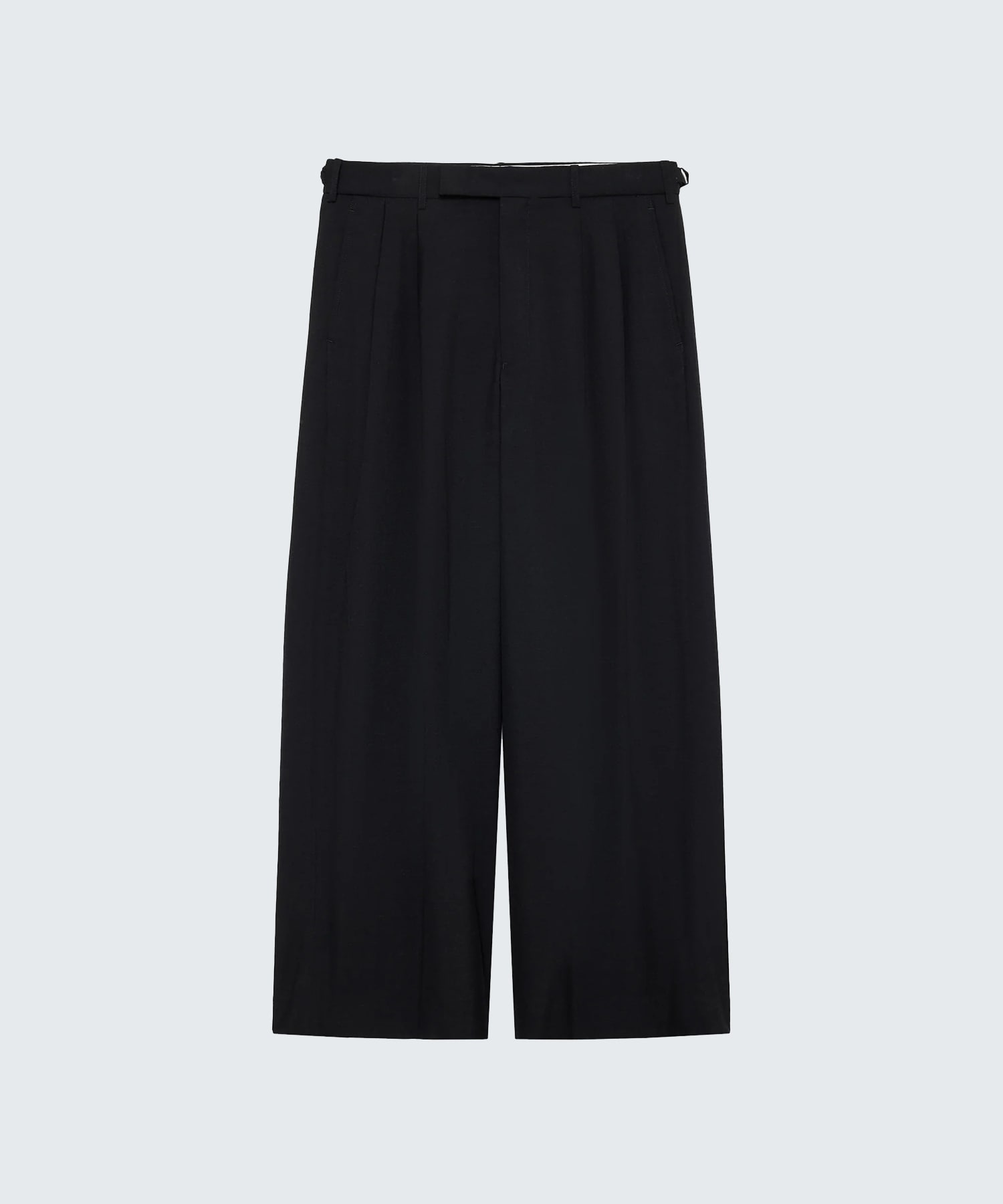 TWO TUCK BAGGY TROUSERS