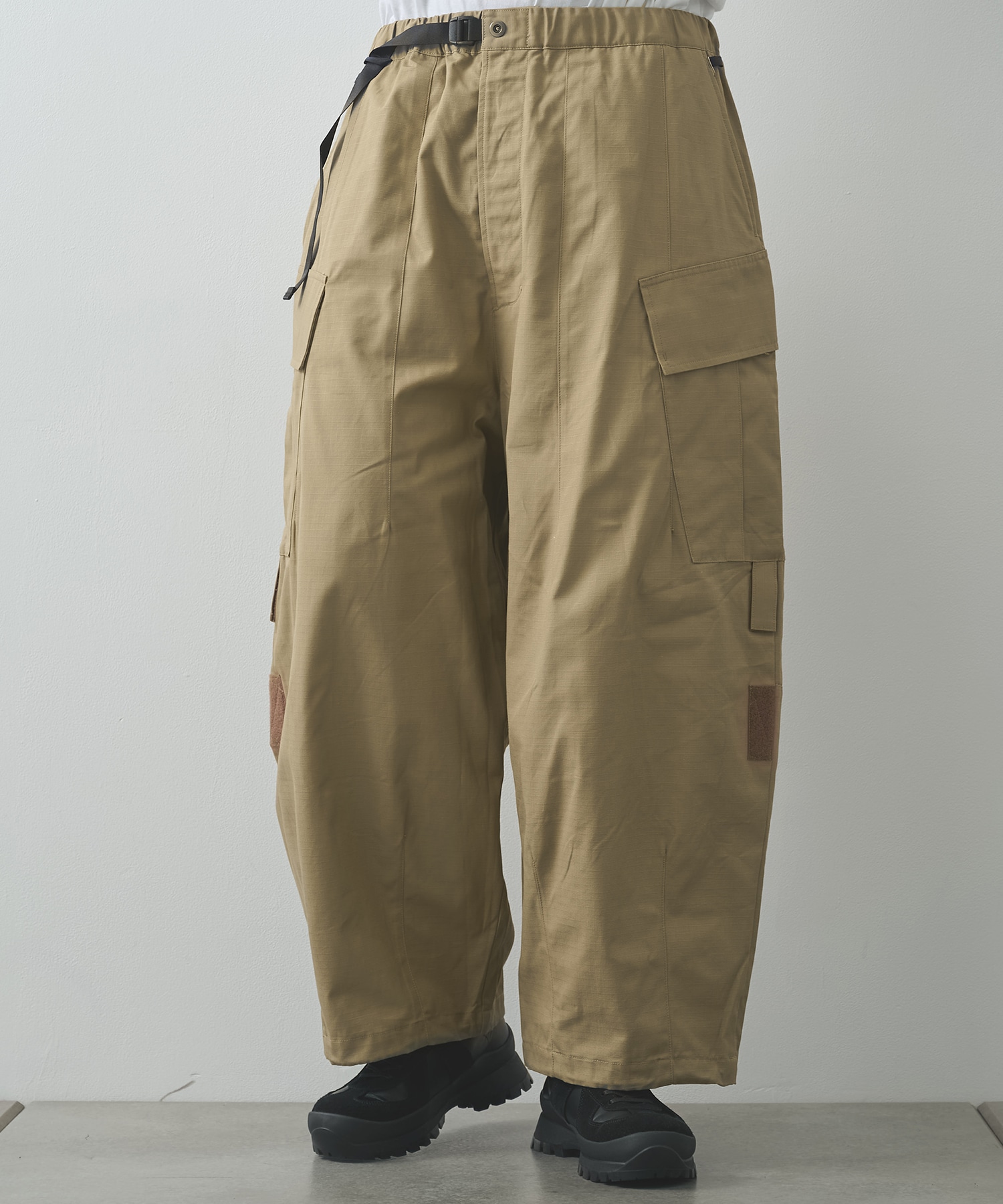 THE CHANGING LENGTH/HEM CROPPED CARGO PANTS