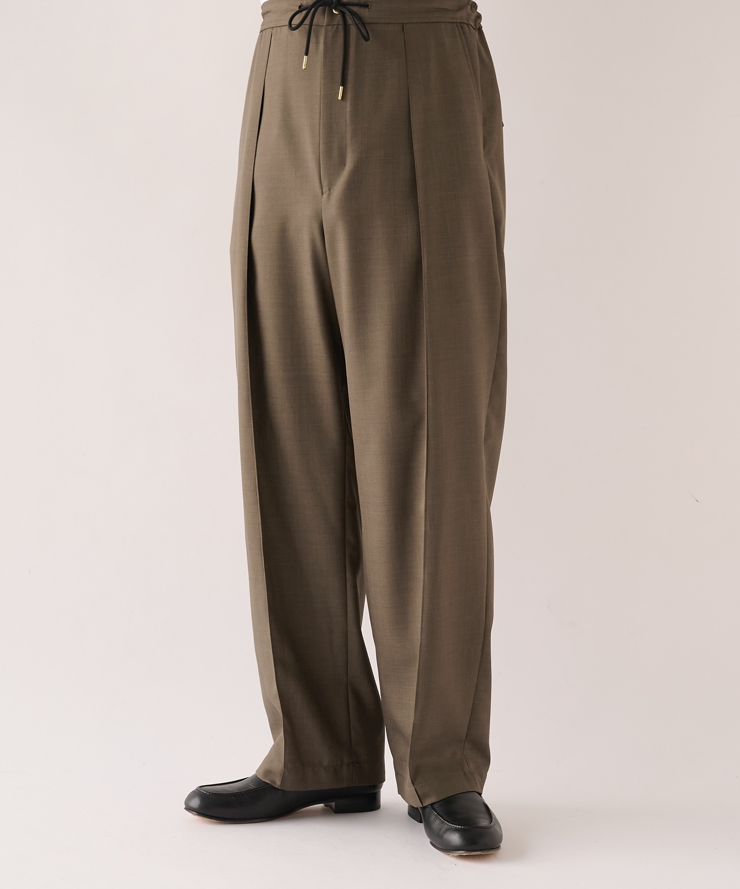 別注 Gabardine Pin Tuck Pant