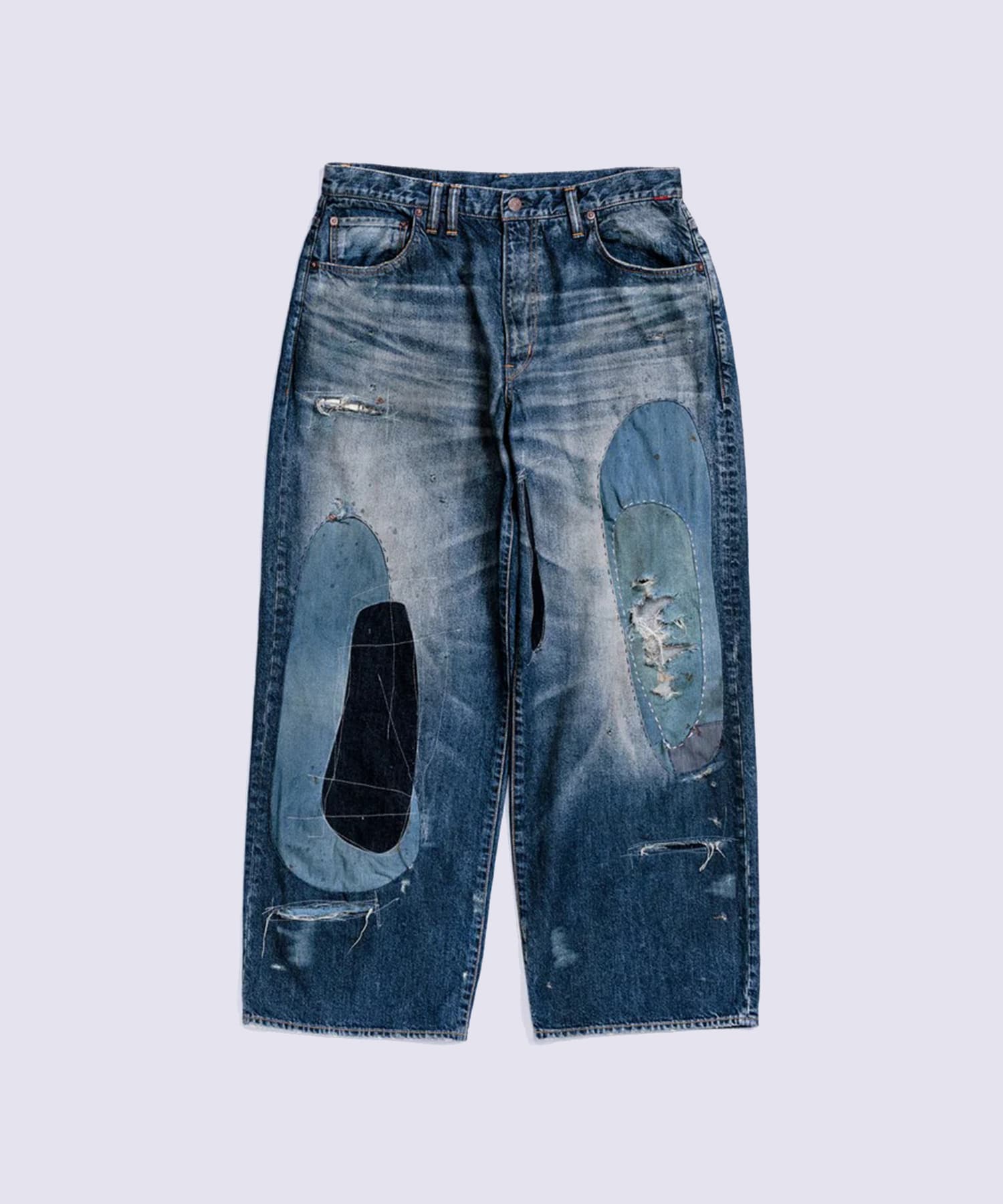 REMAKED WIDE 5P DENIM PANTS