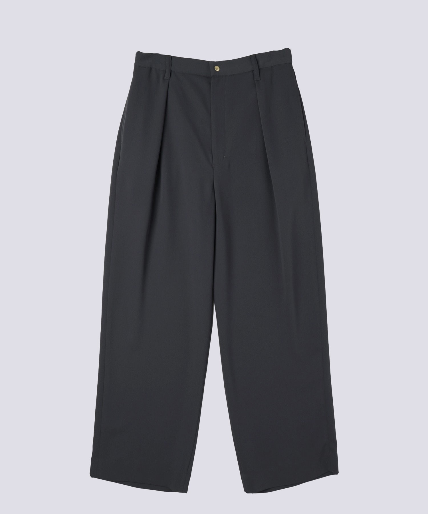 Double Cloth Tuck Wide Pant