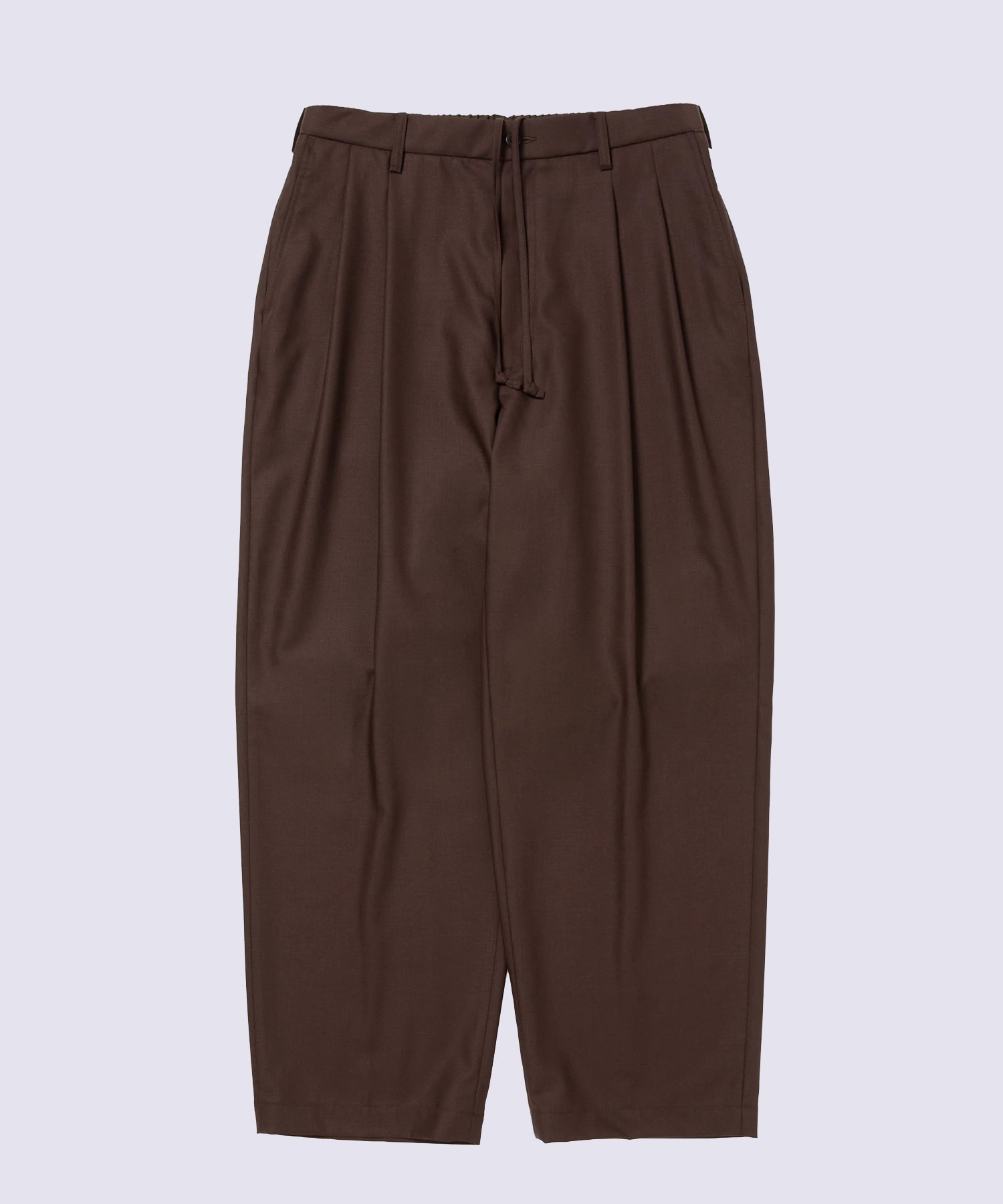 T/W Twill 2 Tuck Wide Easy Trousers