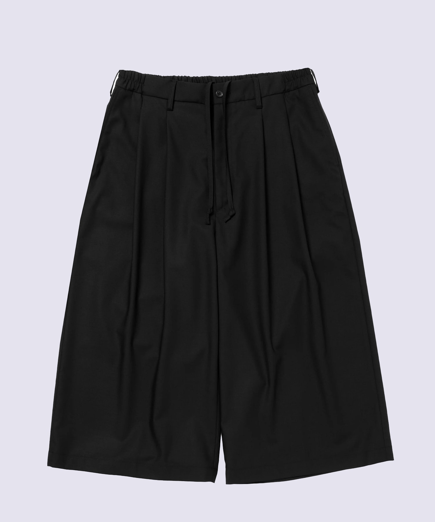 T/W Twill Shin Cut Wide Easy Trousers