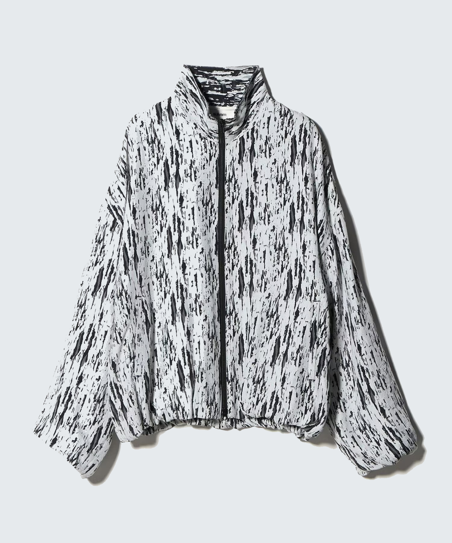 ジャガードバルーンブルゾン