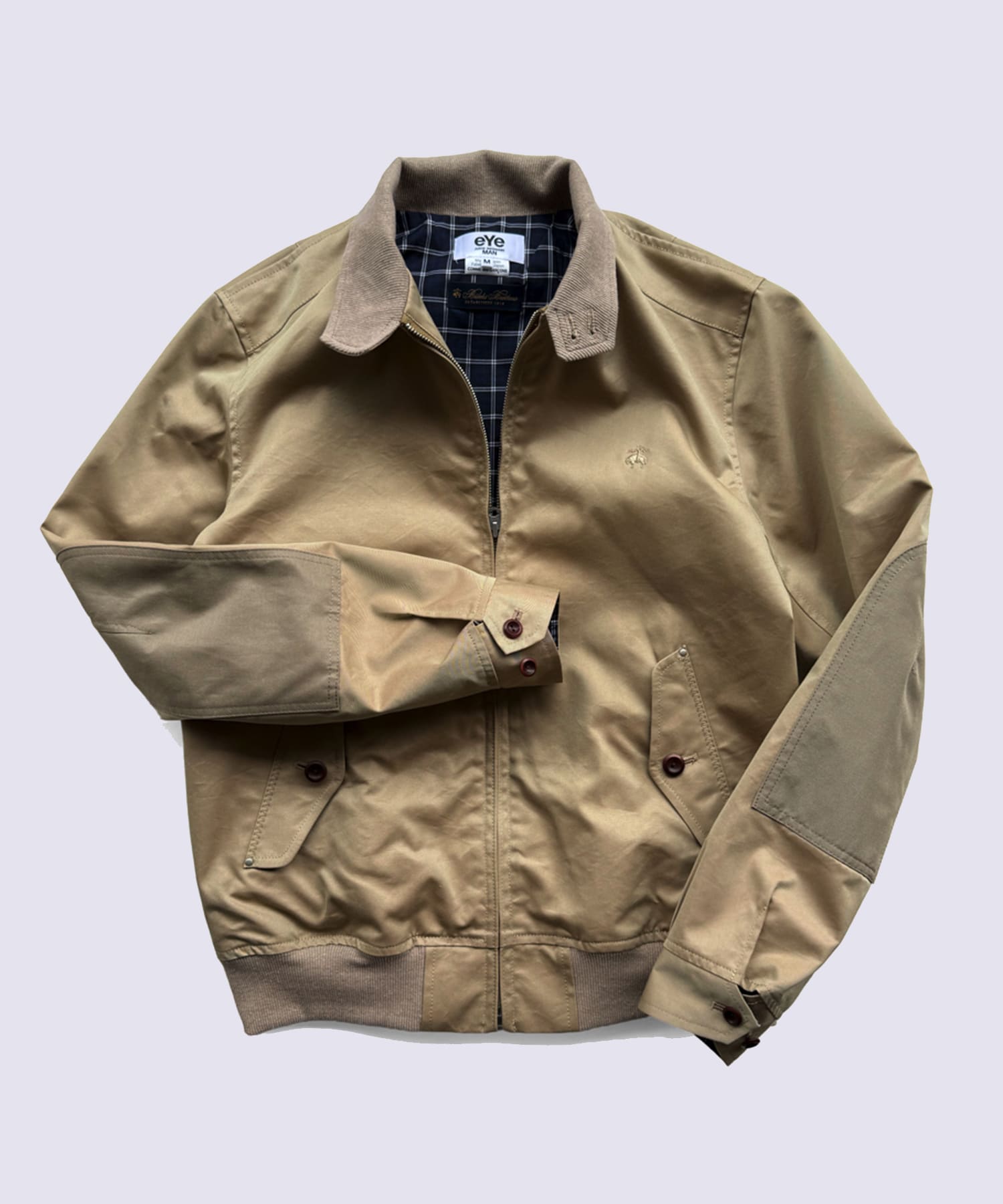 綿エステルギャバ BROOKS BROTHERS Wネーム