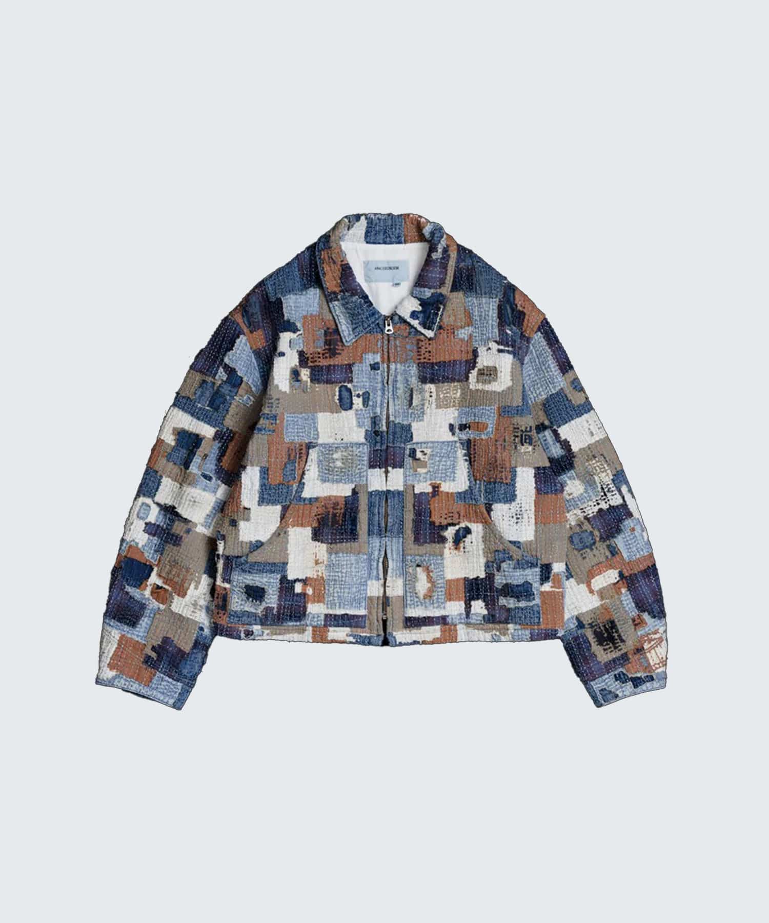 SASHIKO PATCHED JACKET