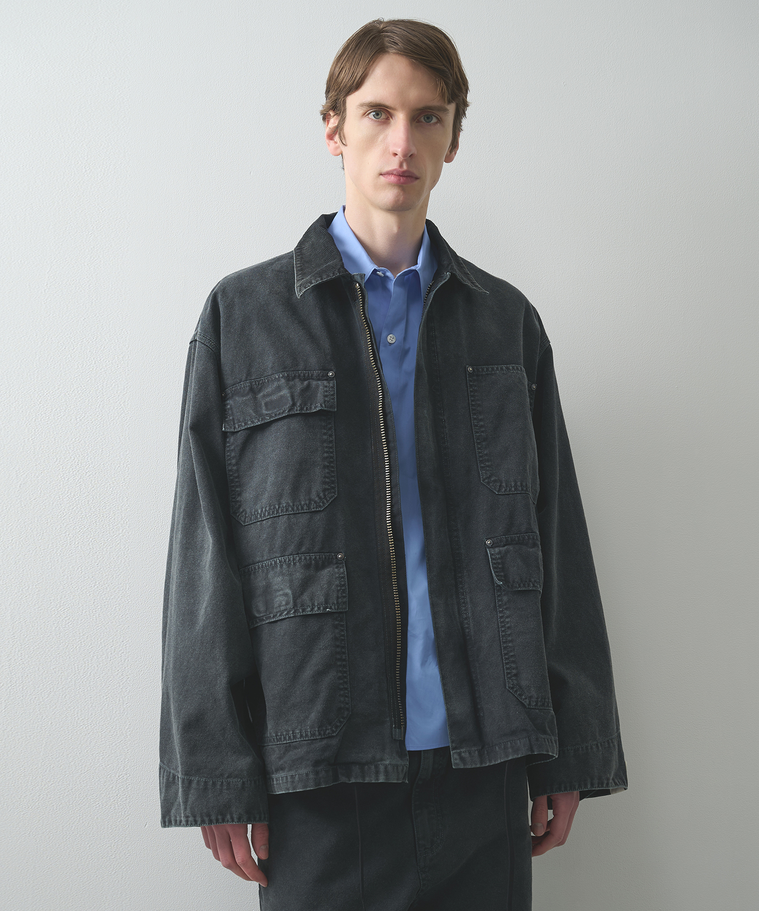 1261-BL01-001 4POCKETS JACKET