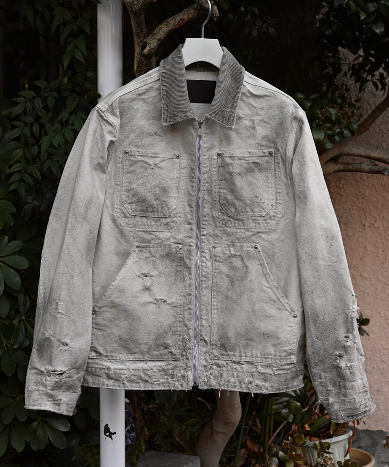 Distressed Work Jacket