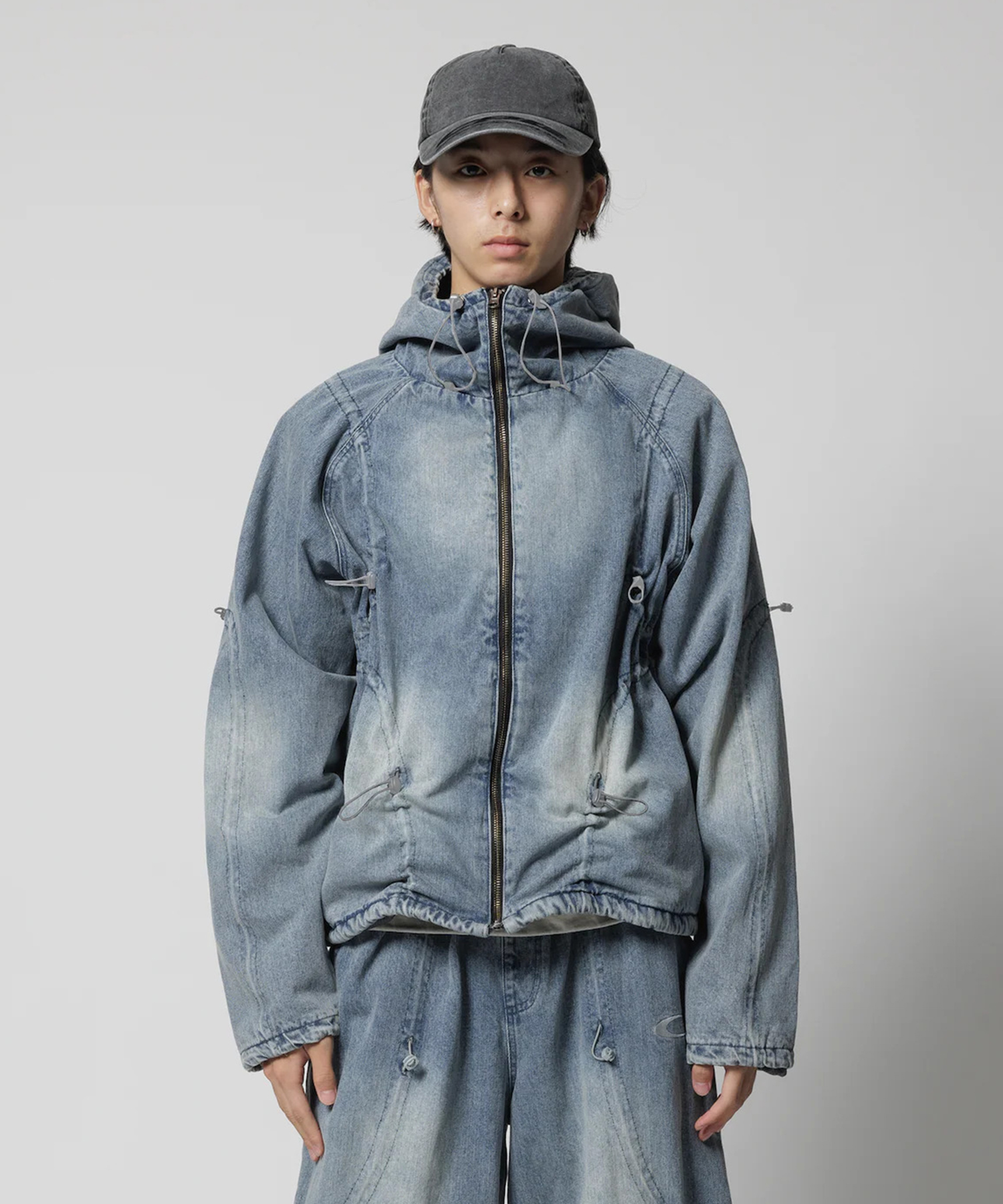 CPG CURVE CORD DENIM JACKET