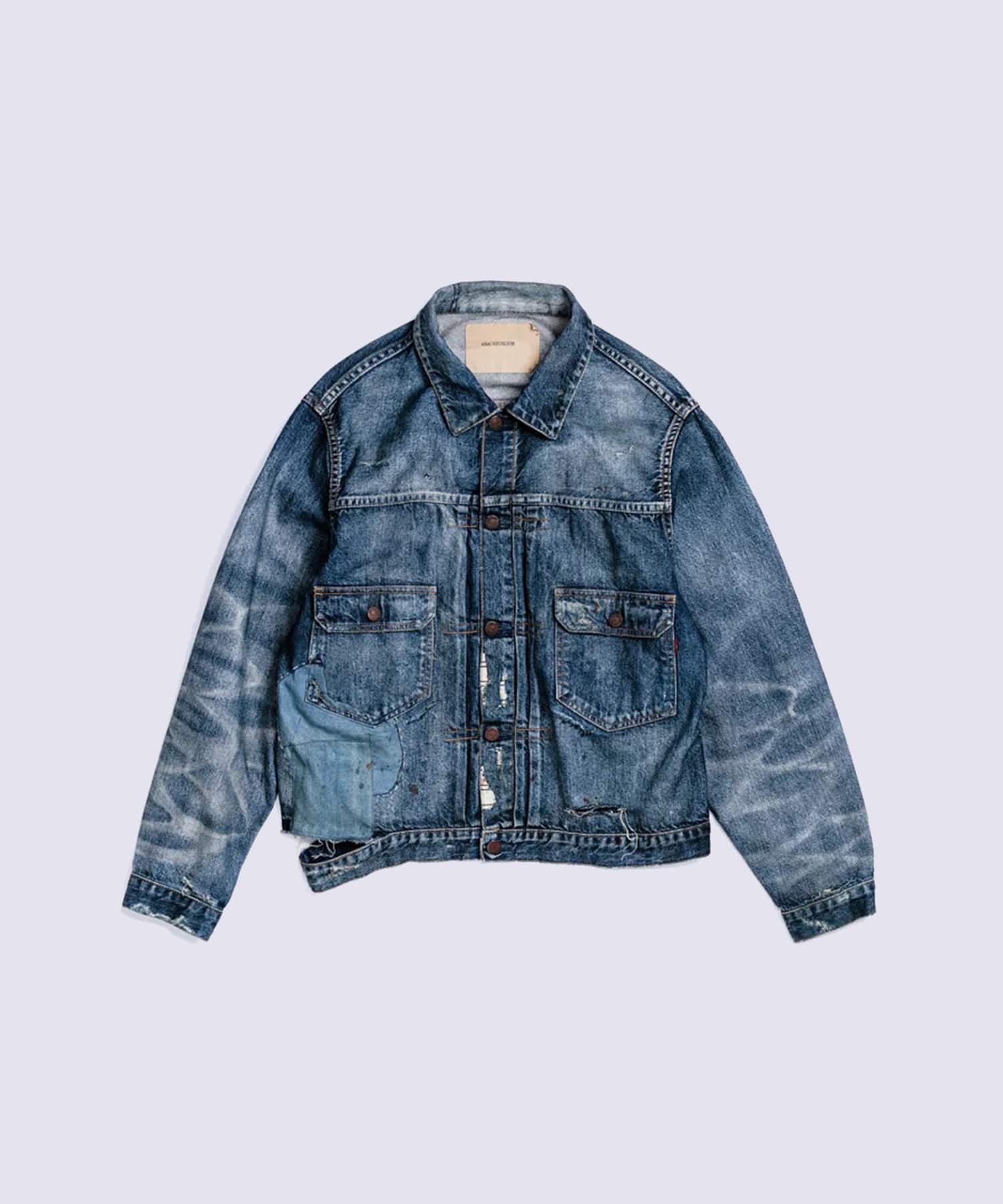REMAKED DOUBLE POCKET DENIM JACKET