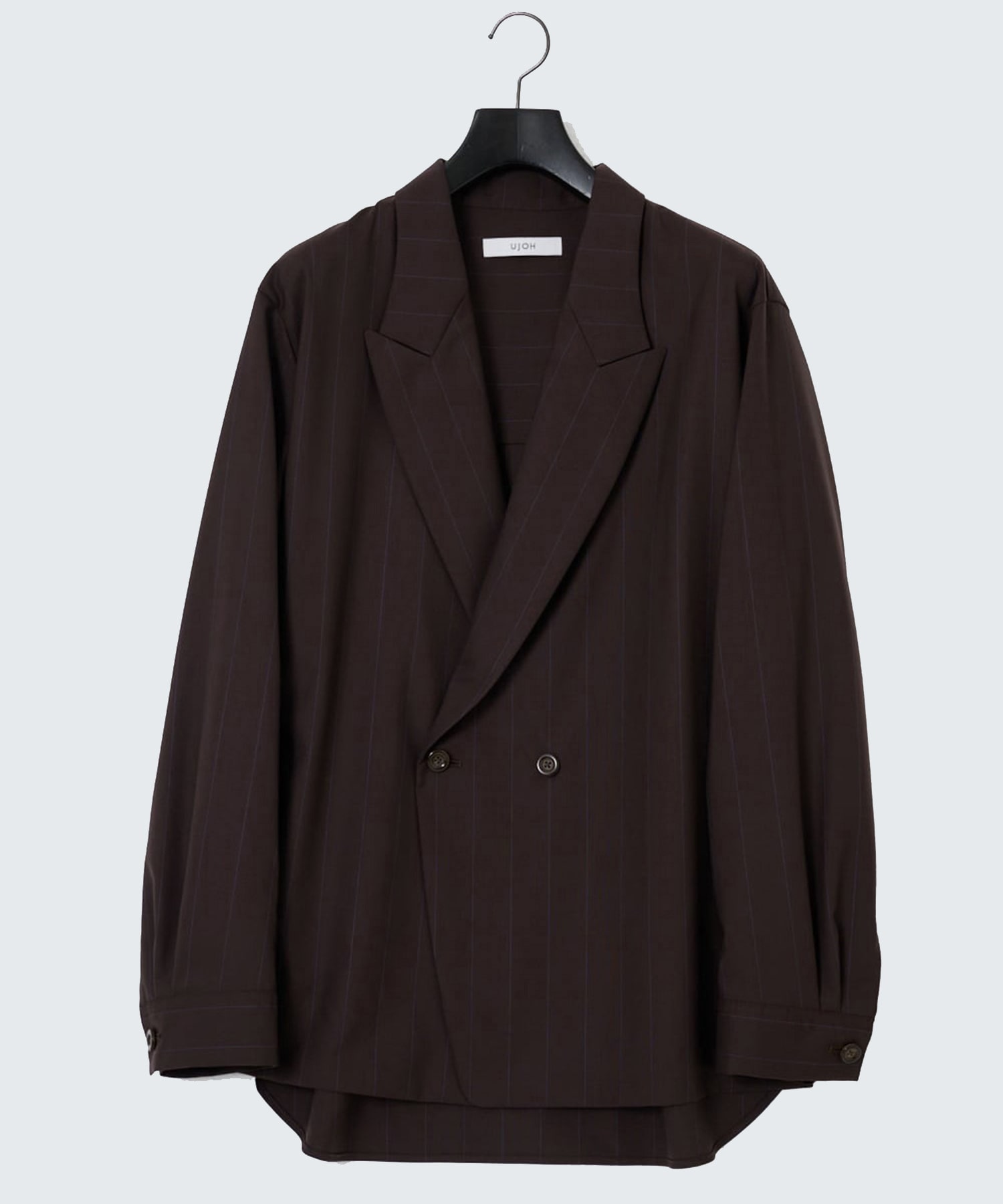 Peaked Lapel Collar Shirt JKT