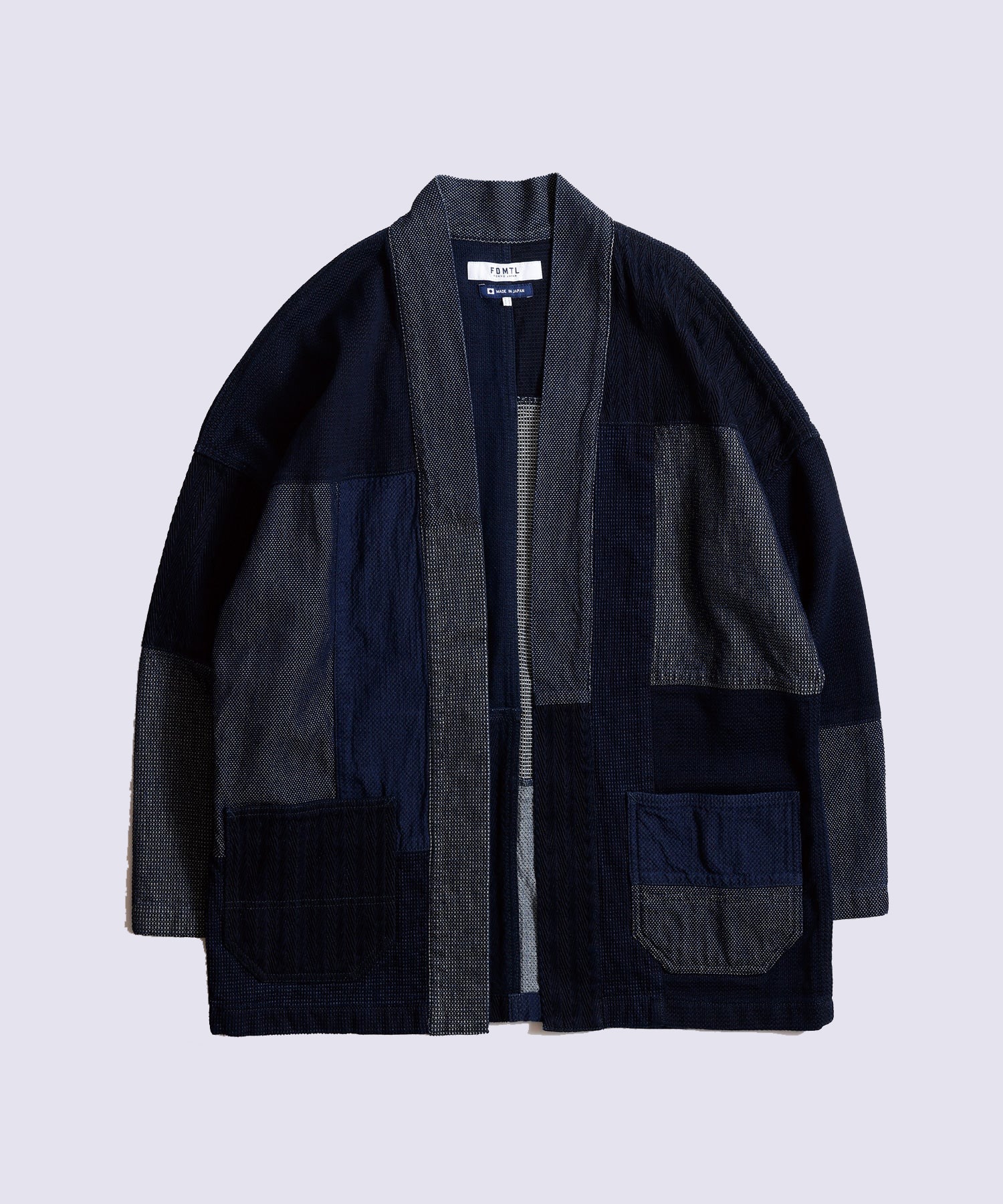 PACHWORK HAORI JACKET RINSE
