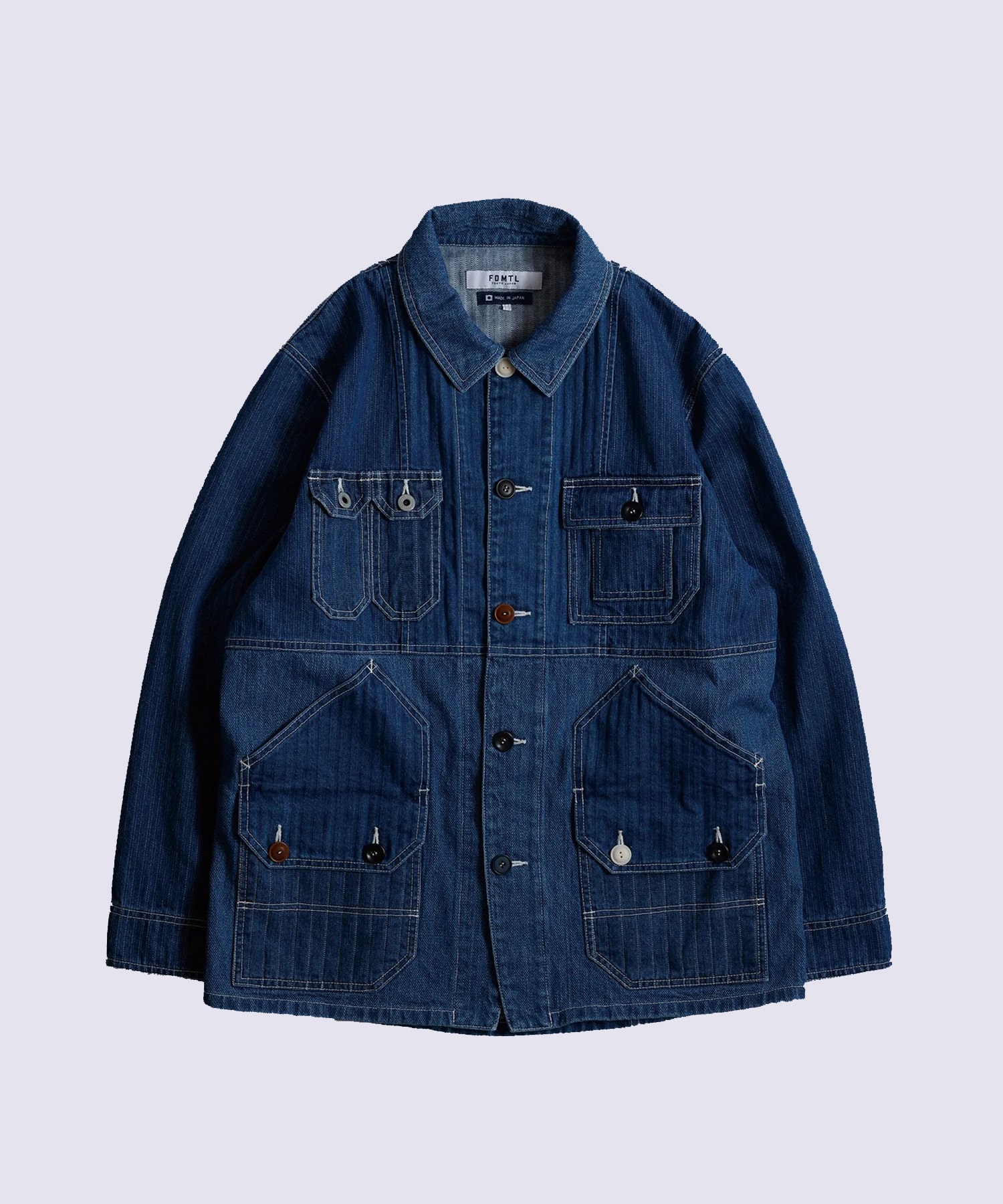 PACHWORK COVERALL JACKET 3YR WASH