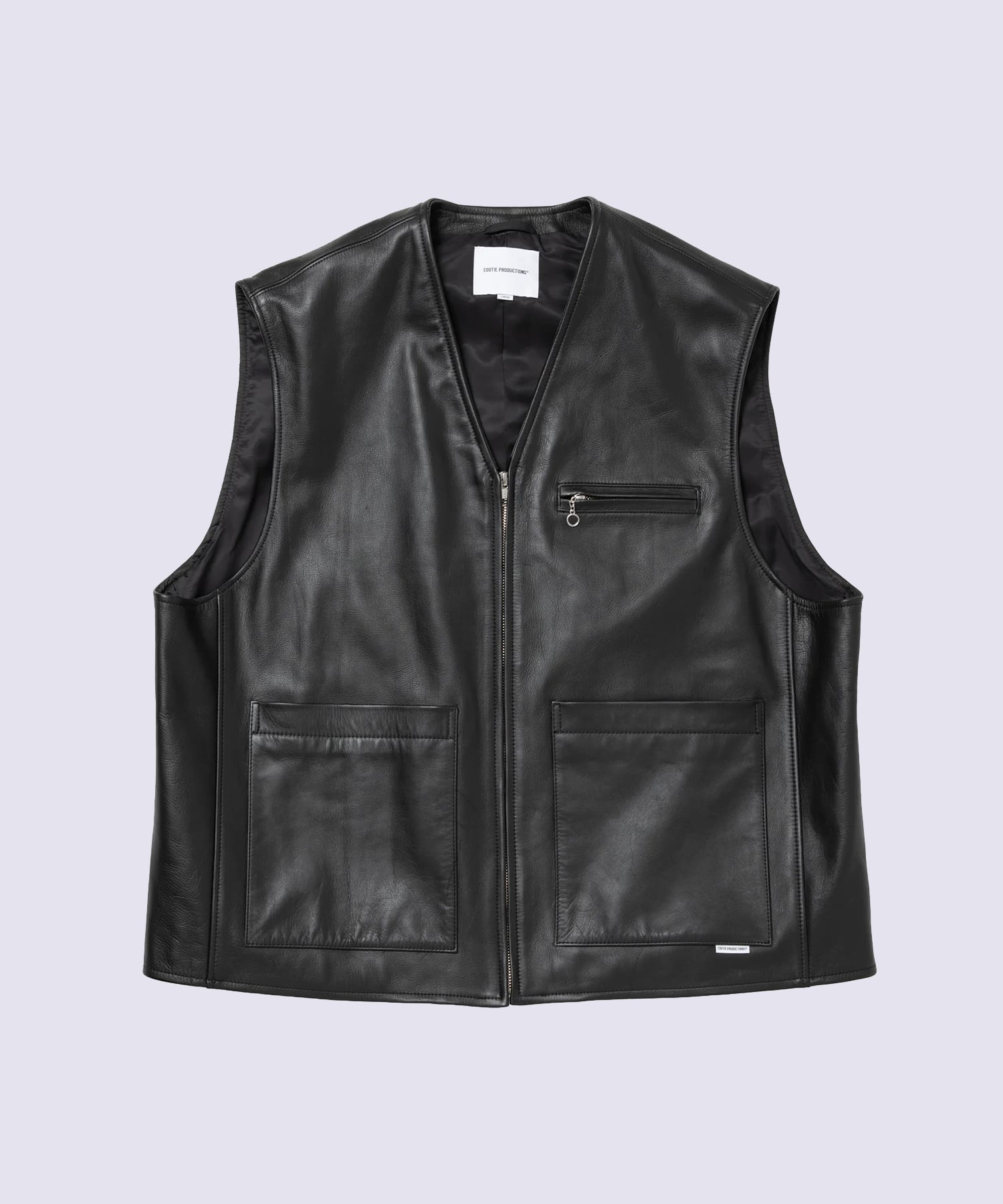 Leather Work Vest