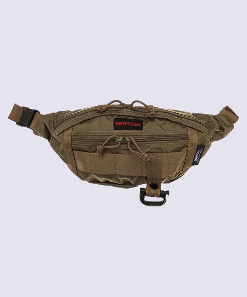 ナイロンダイヤリップ BRIEFING バッグ