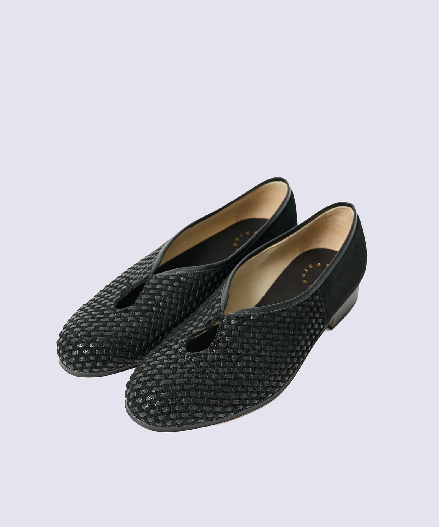 Tear Pumps Mesh Goat Suede