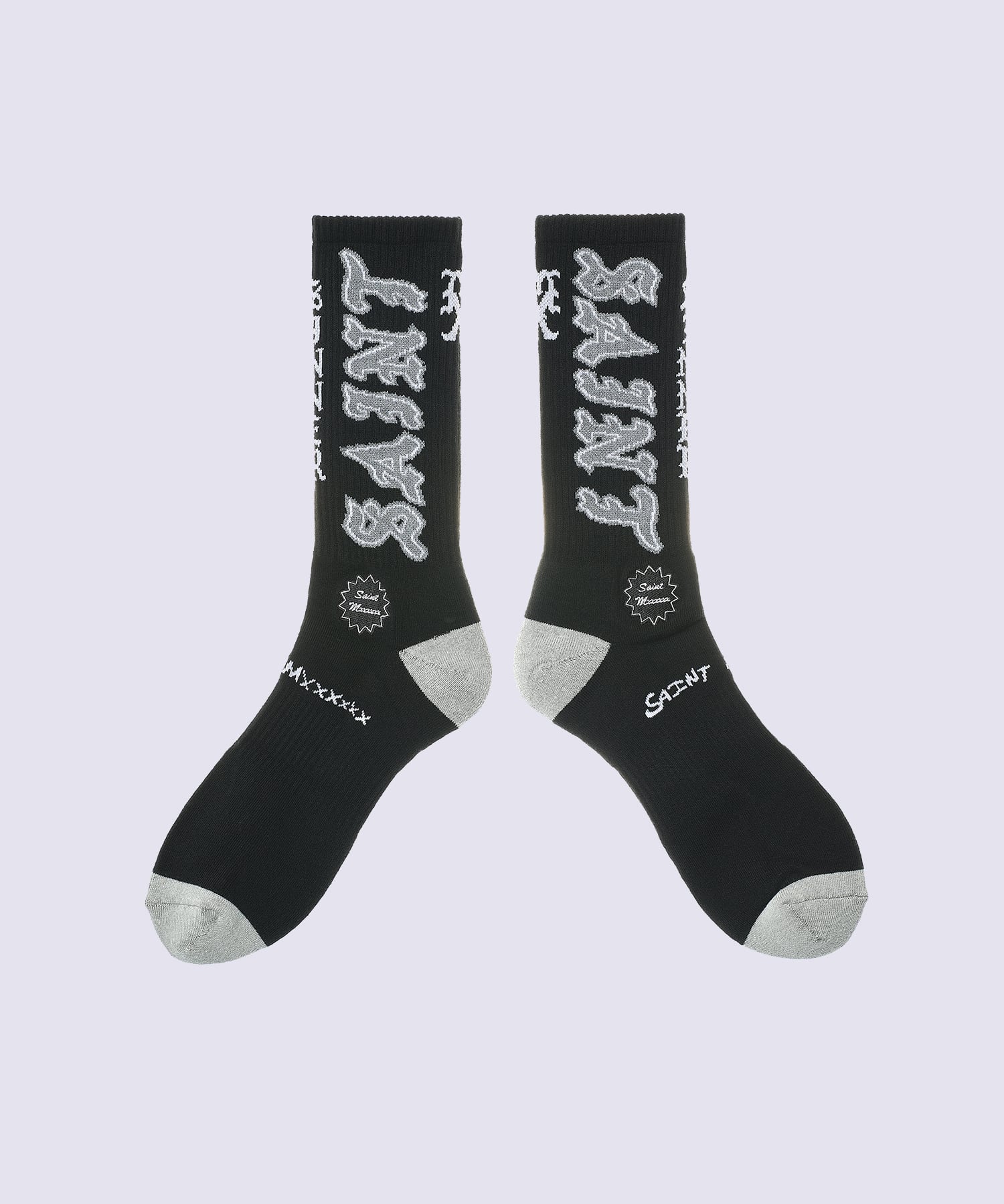 SM-MK8-0000-109/SOCKS/SAINT/BLACK GRAY
