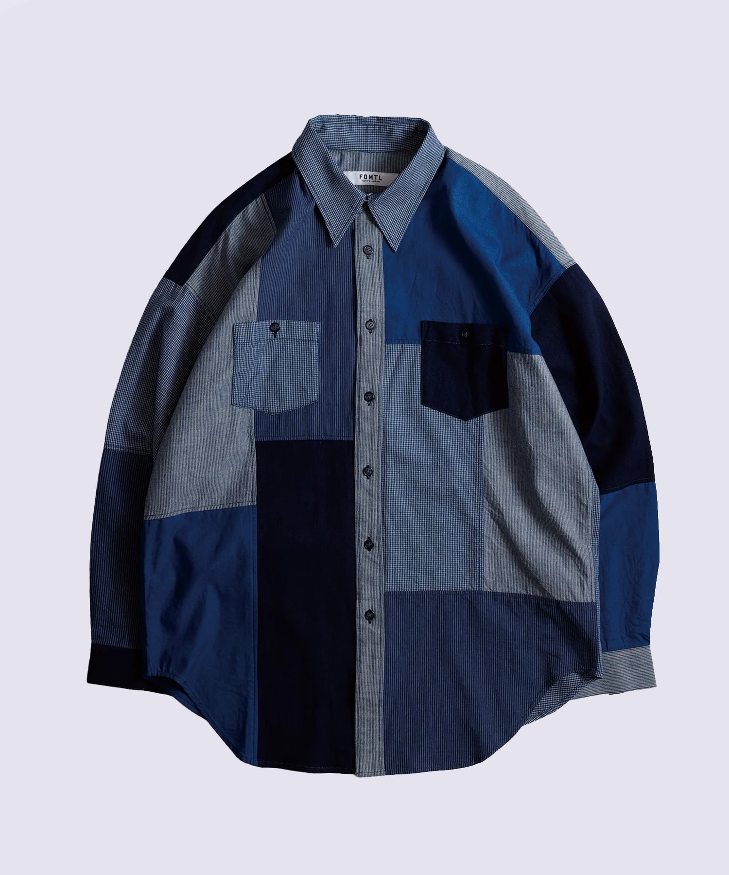 PATCHWORK SHIRT RINSE