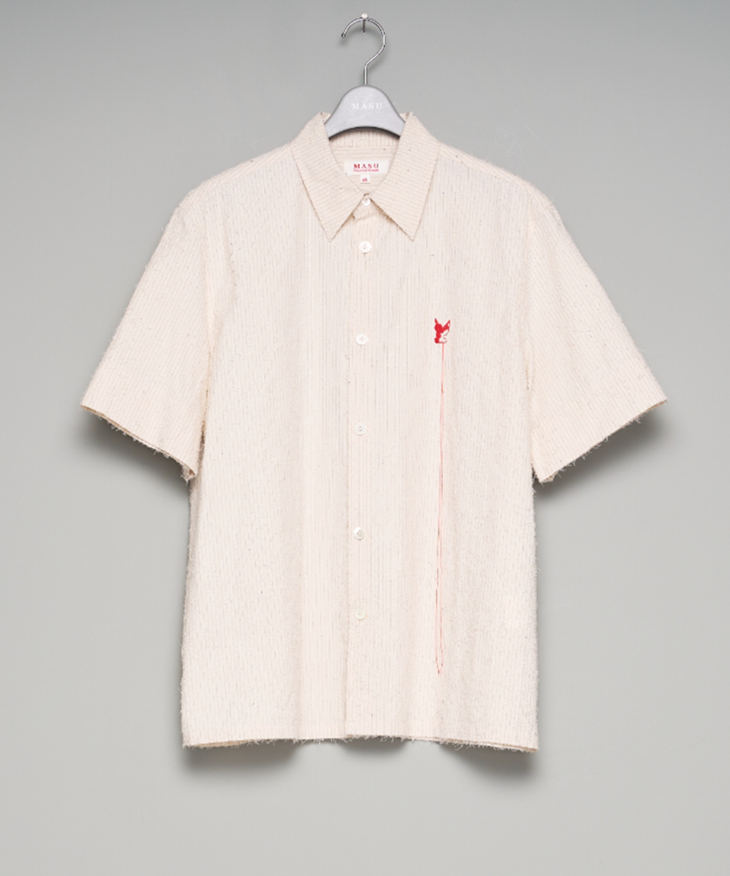 SHAGGY STRIPE HALF SLEEVE SHIRT