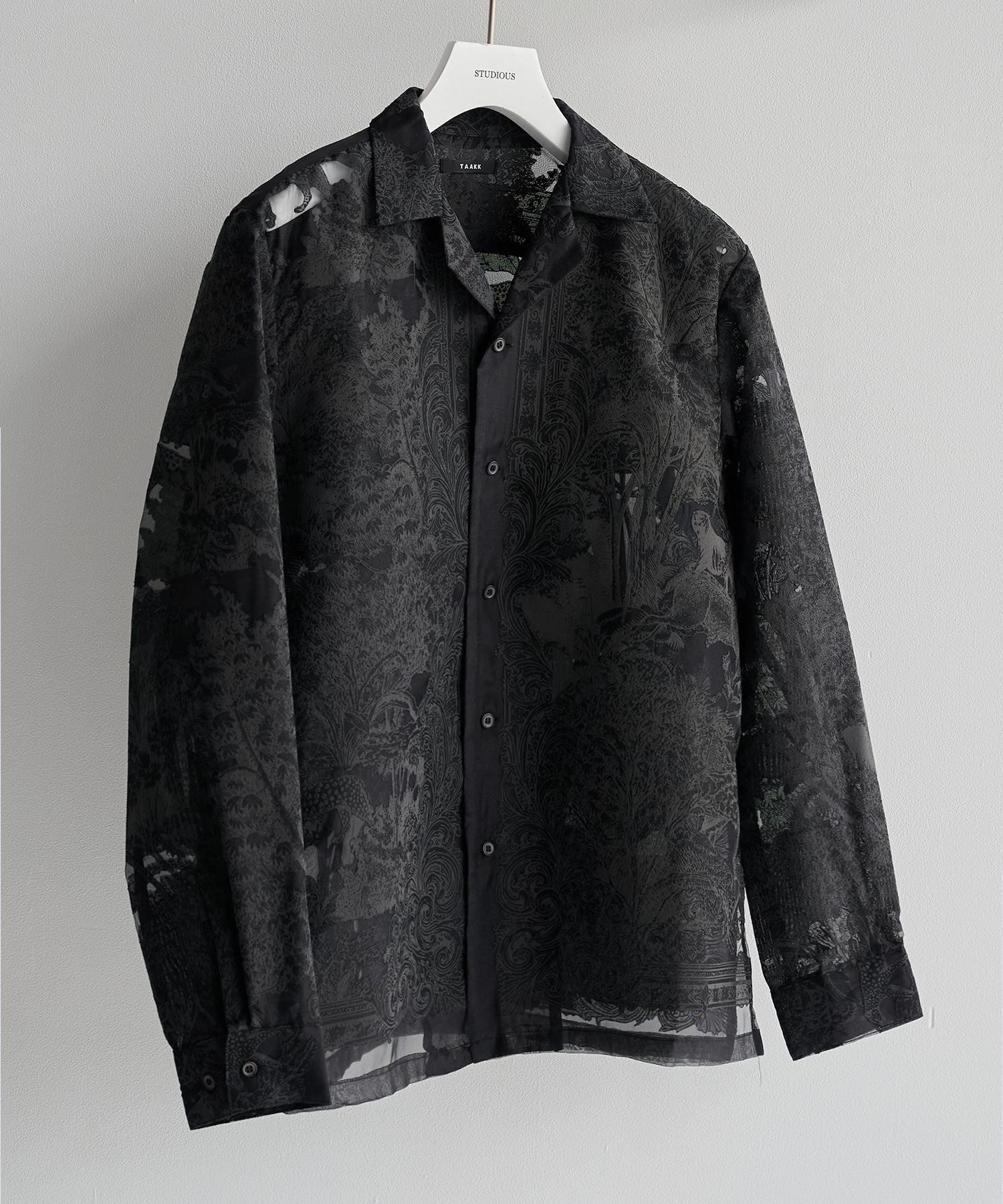 別注Toile de Jouy SHEER SHIRT
