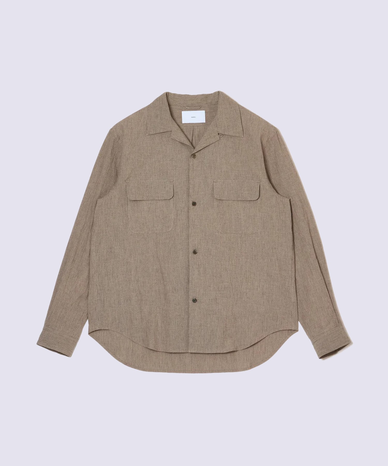 LINEN OPEN COLLOR SHIRT