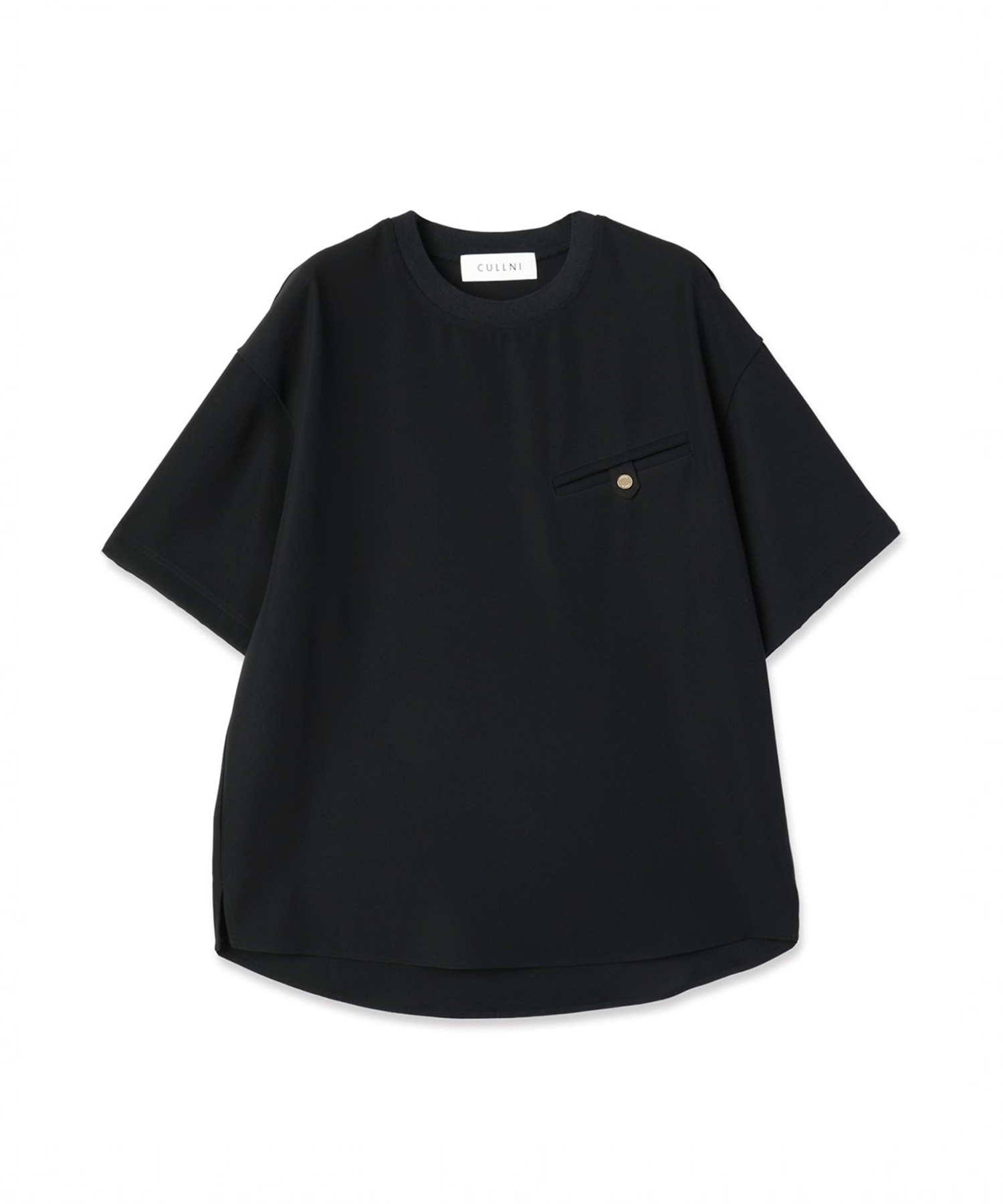 Dry Twill Button-Tab Pocket Short Sleeve Pullover