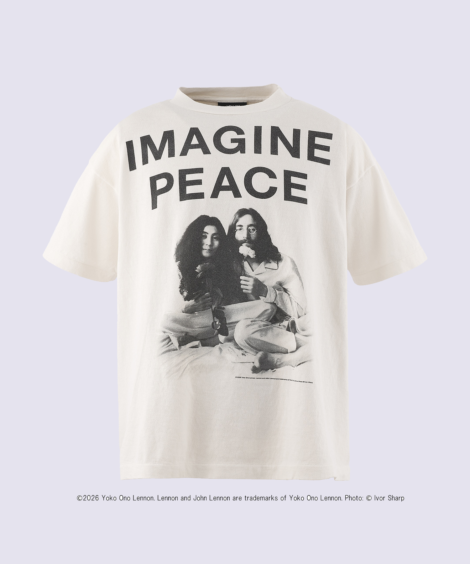 SM-MK8-0000-C27/JL_SS T-SHIRT/IMAGINE PEACE/WHT