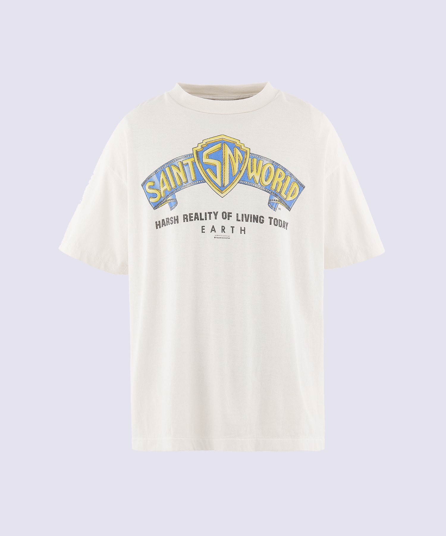 SM-MK8-0000-015/SS T-SHIRT/SAINT WORLD/WHITE
