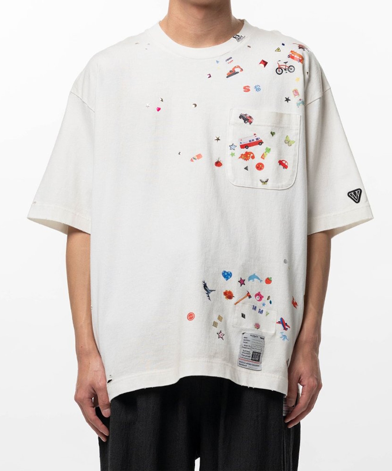 J16TS821 KIDS STICKER TEE