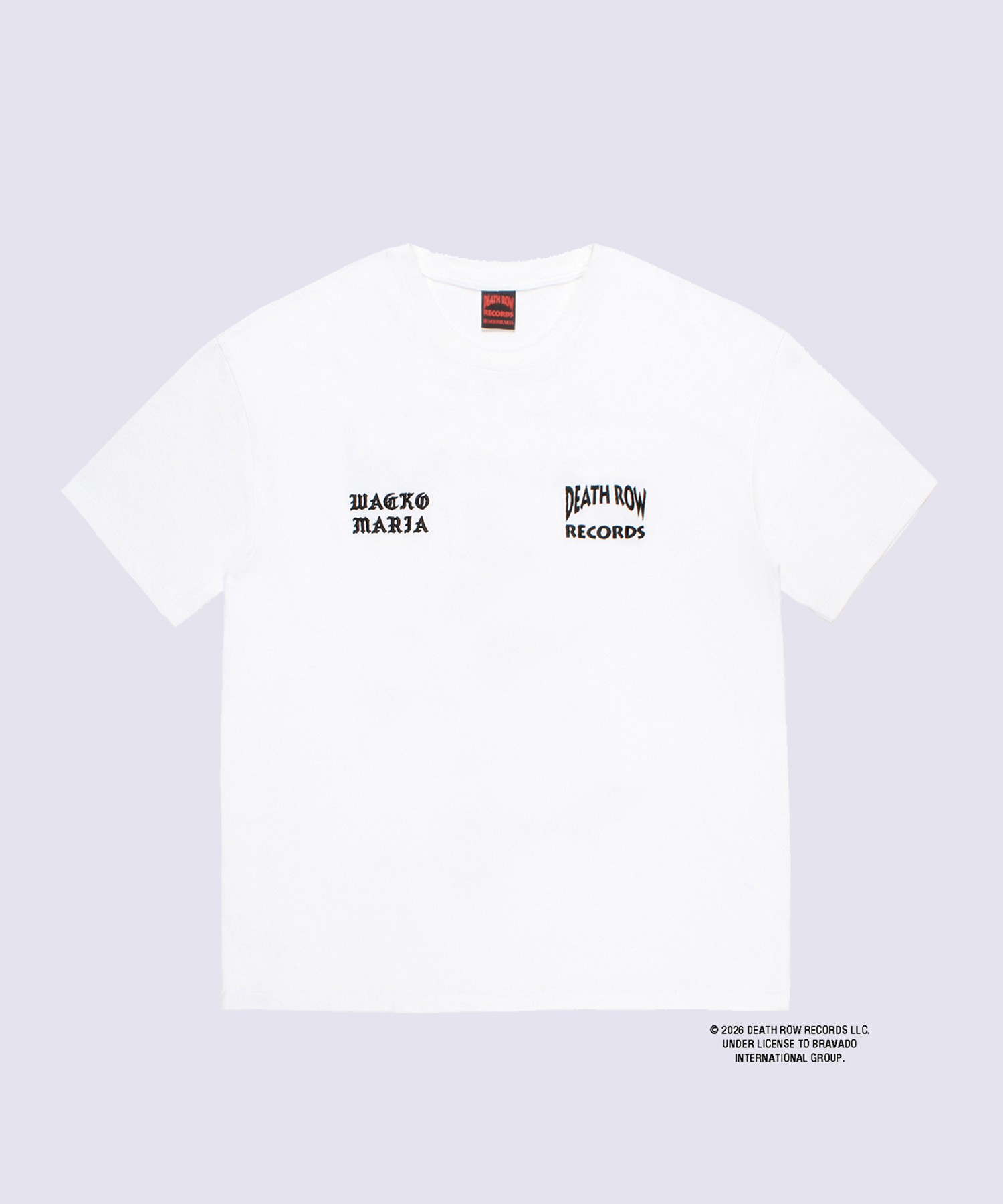 DEATH ROW RECORDS / WASHED HEAVY WEIGHT CREW NECK T-SHIRT