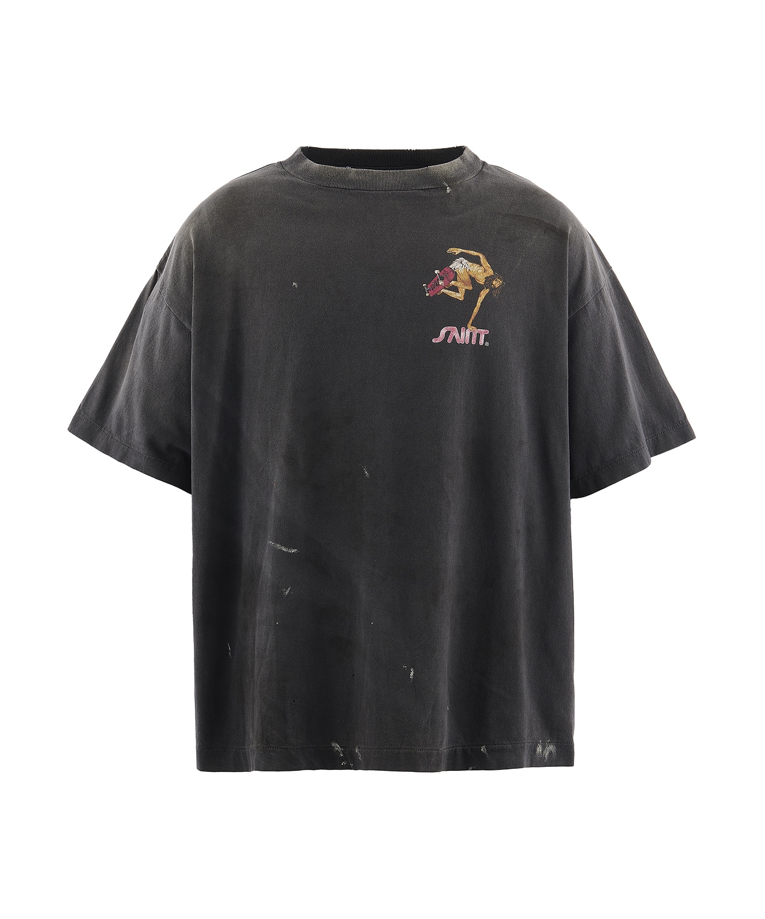 SM-MK8-0000-007/SS T-SHIRT/SKATE/BLACK