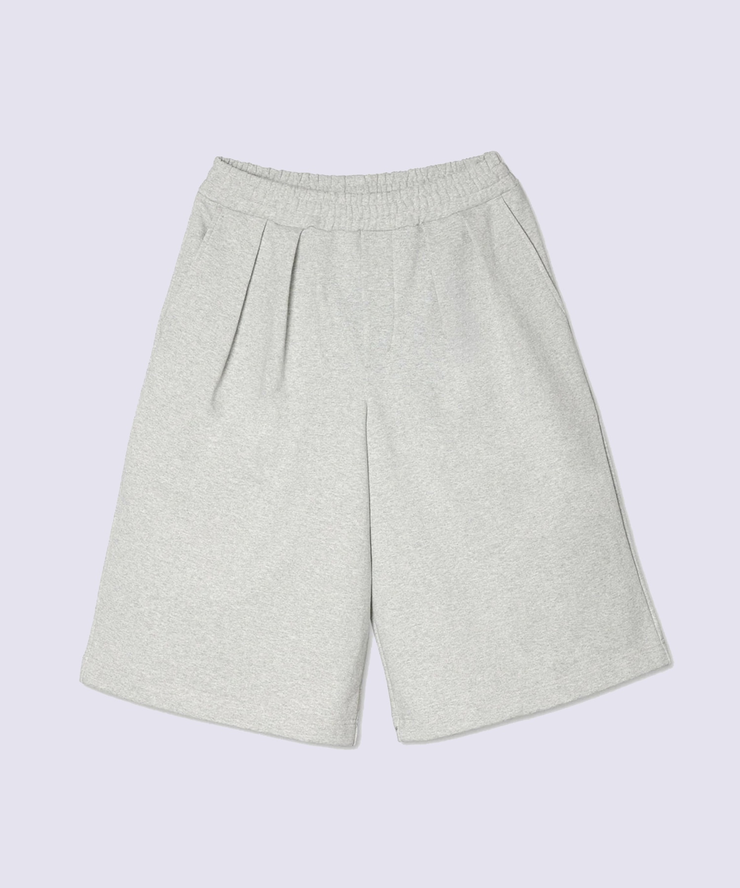 Double Tuck Hakama Sweat Shorts