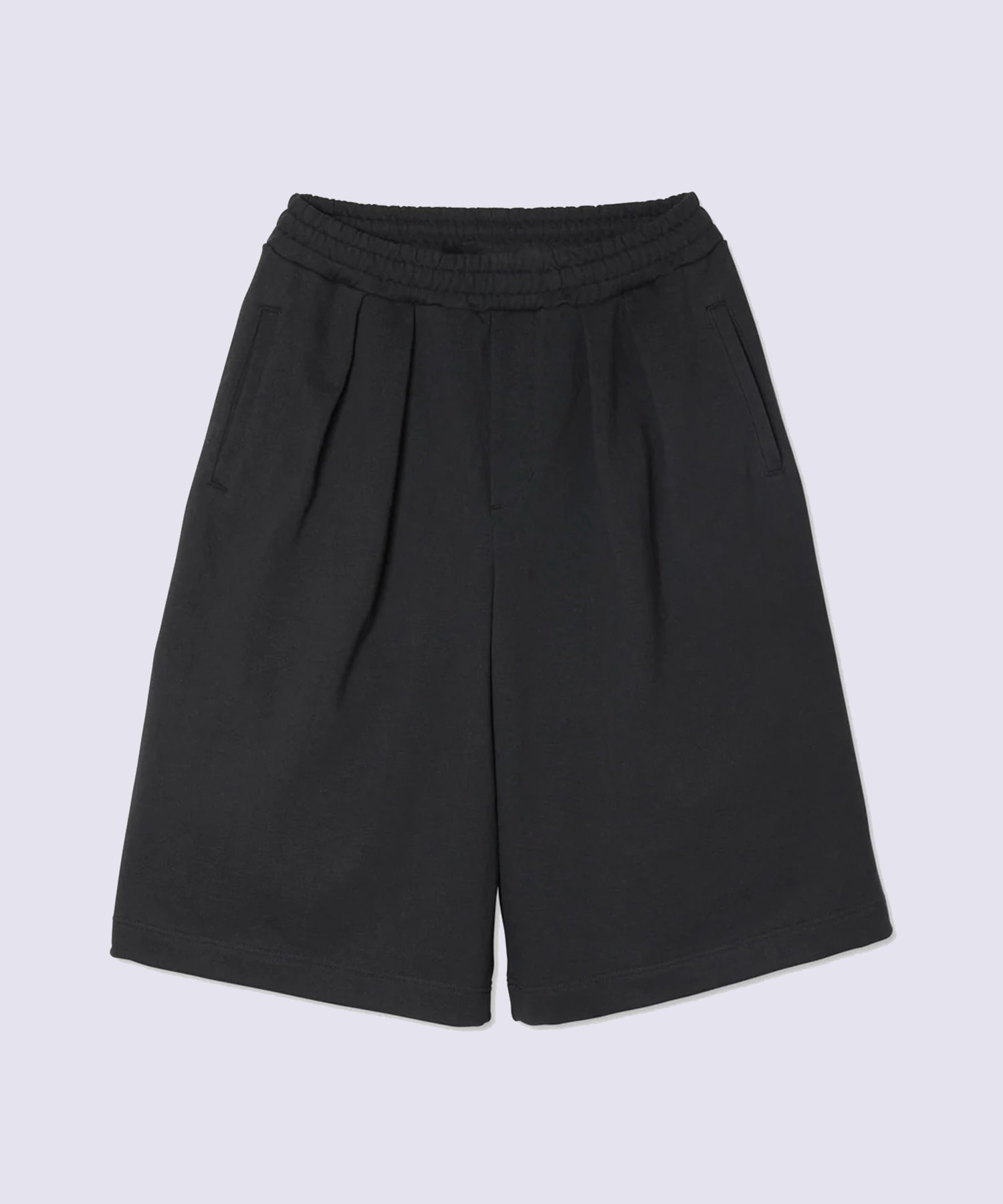 Double Tuck Hakama Sweat Shorts