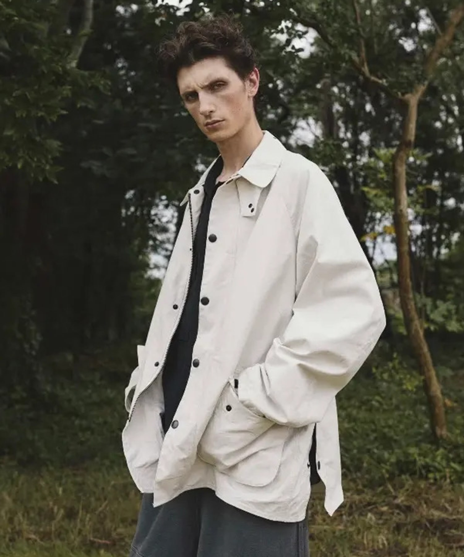 Hard Twist Gabardine Riding Jacket